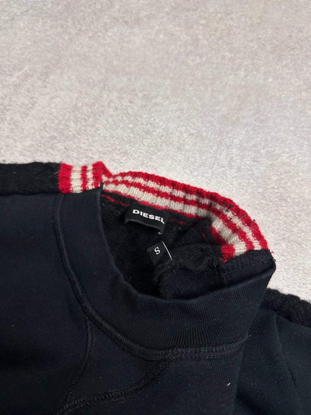 Diesel Vintage Diesel Combined Sweatshirt Sweater Mens S Size US S / EU 44-46 / 1 - 5 Thumbnail