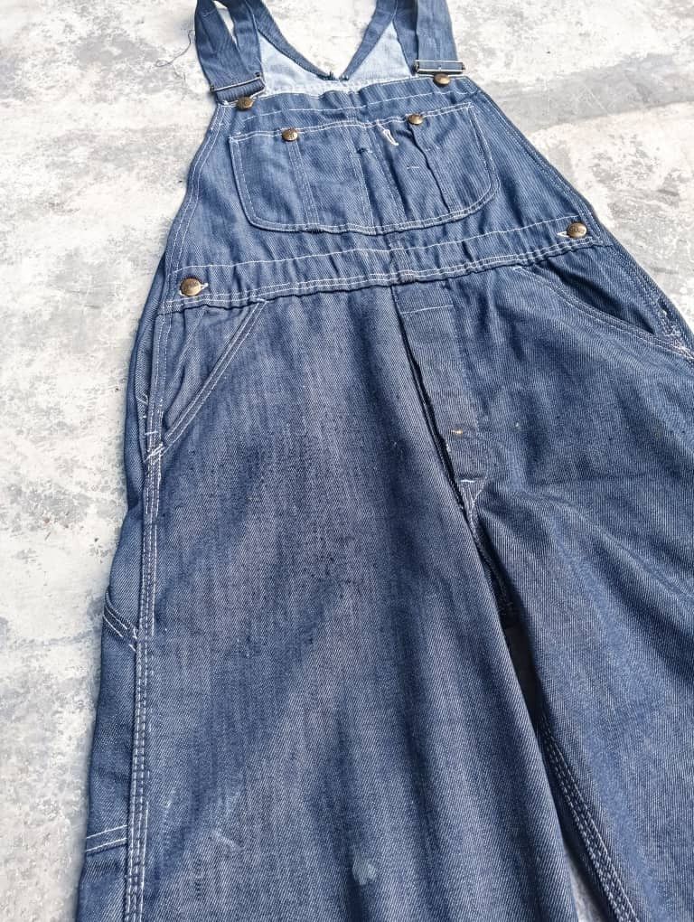 Sears × Vintage Vintage sears denim overalls Size US 32 / EU 48 - 4 Thumbnail
