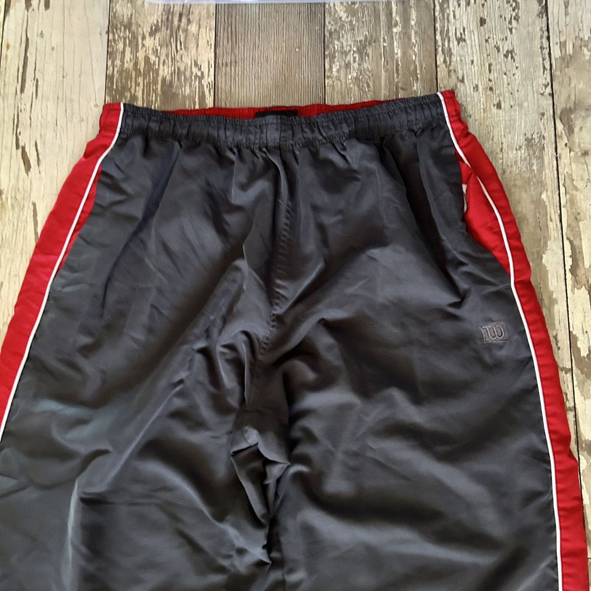 Wilson Vintage Wilson Sweatpants Red/Dark Grey Mens 32W Size US 32 / EU 48 - 2 Thumbnail