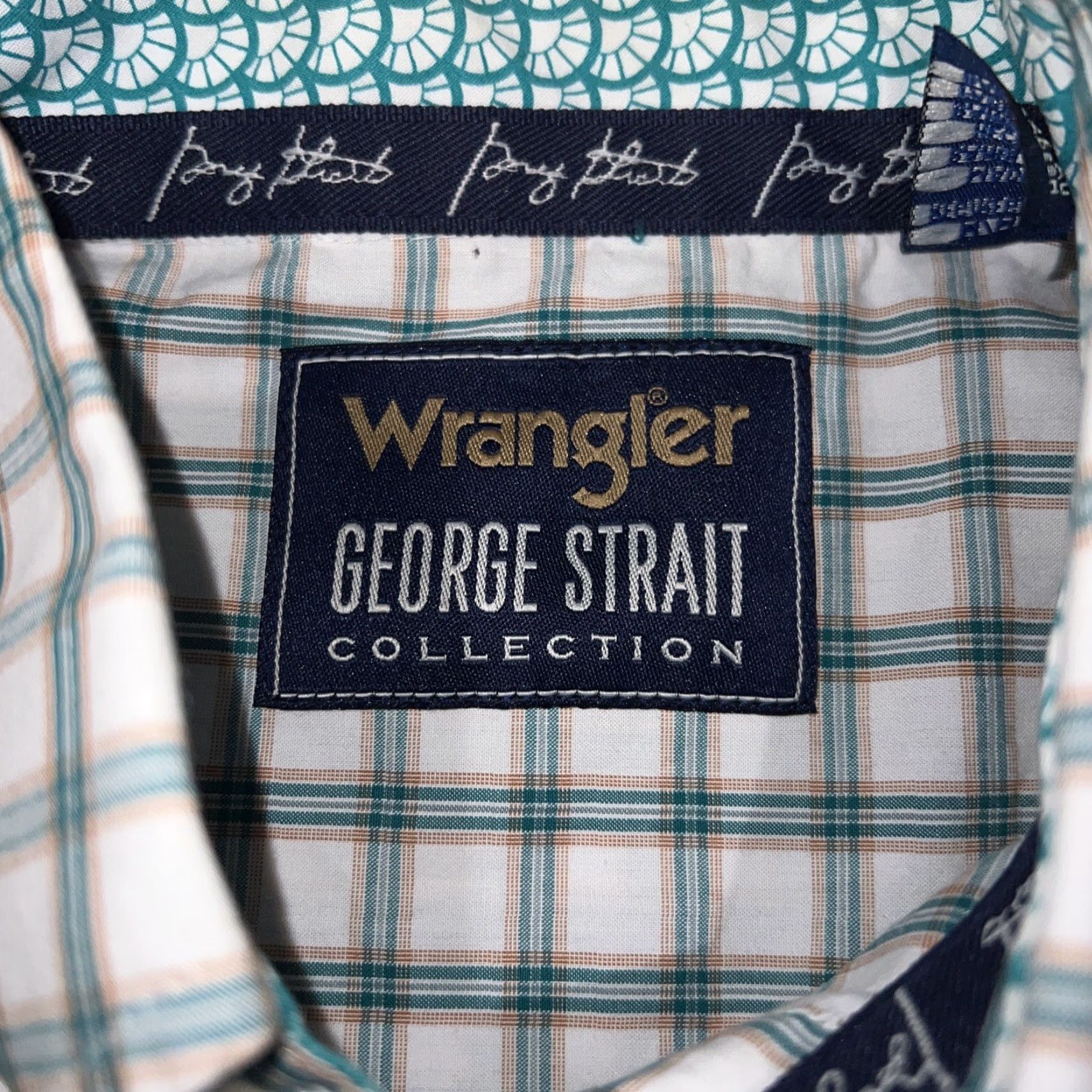 Wrangler VINTAGE Wrangler White Plaid George Strait Edition Shirt Men’s M Size US M / EU 48-50 / 2 - 3 Thumbnail