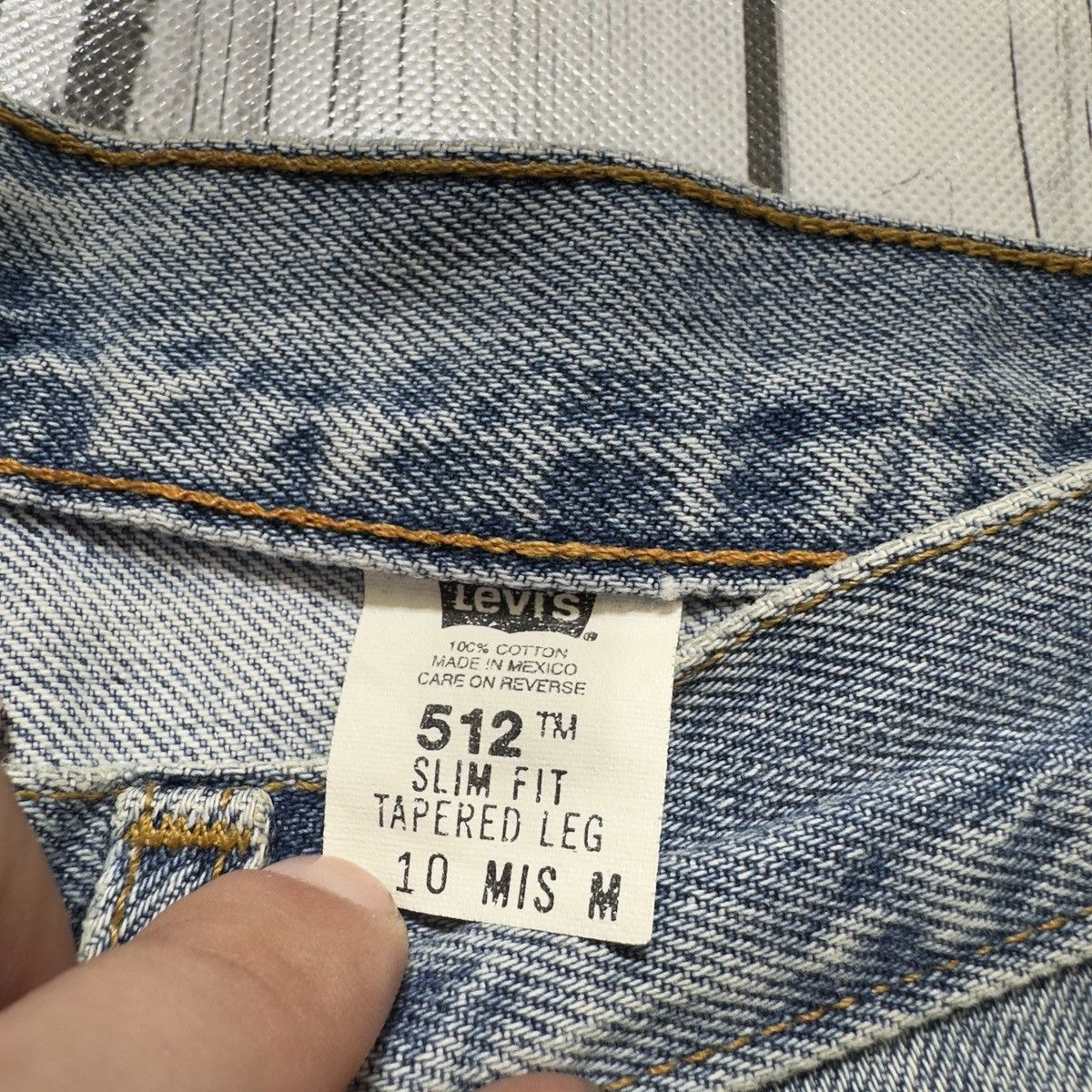 Levi's × Vintage Vintage Levi’s 512 jeans Size 32" / US 10 / IT 46 - 5 Thumbnail
