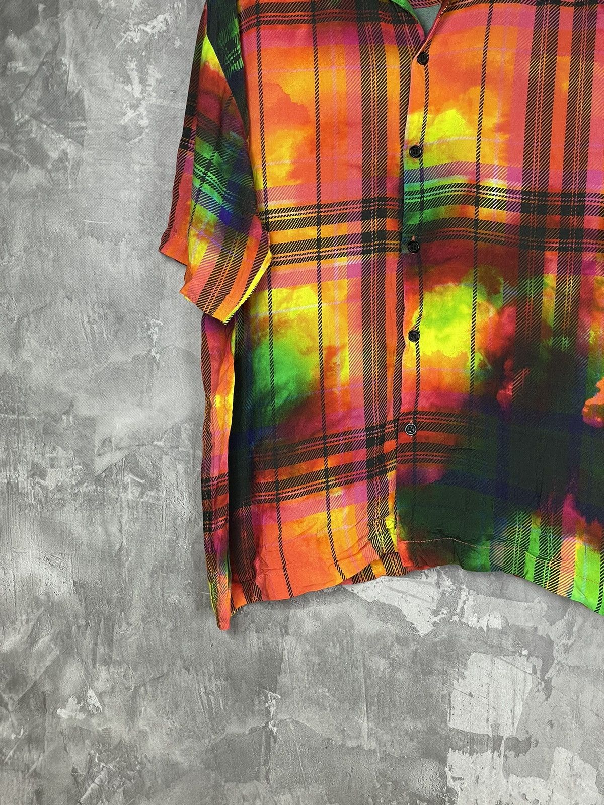 Jaded London × Japanese Brand × Vintage Vintage Jaded London Shirt Style Y2K Coloured Ed Hardy Size US M / EU 48-50 / 2 - 5 Thumbnail