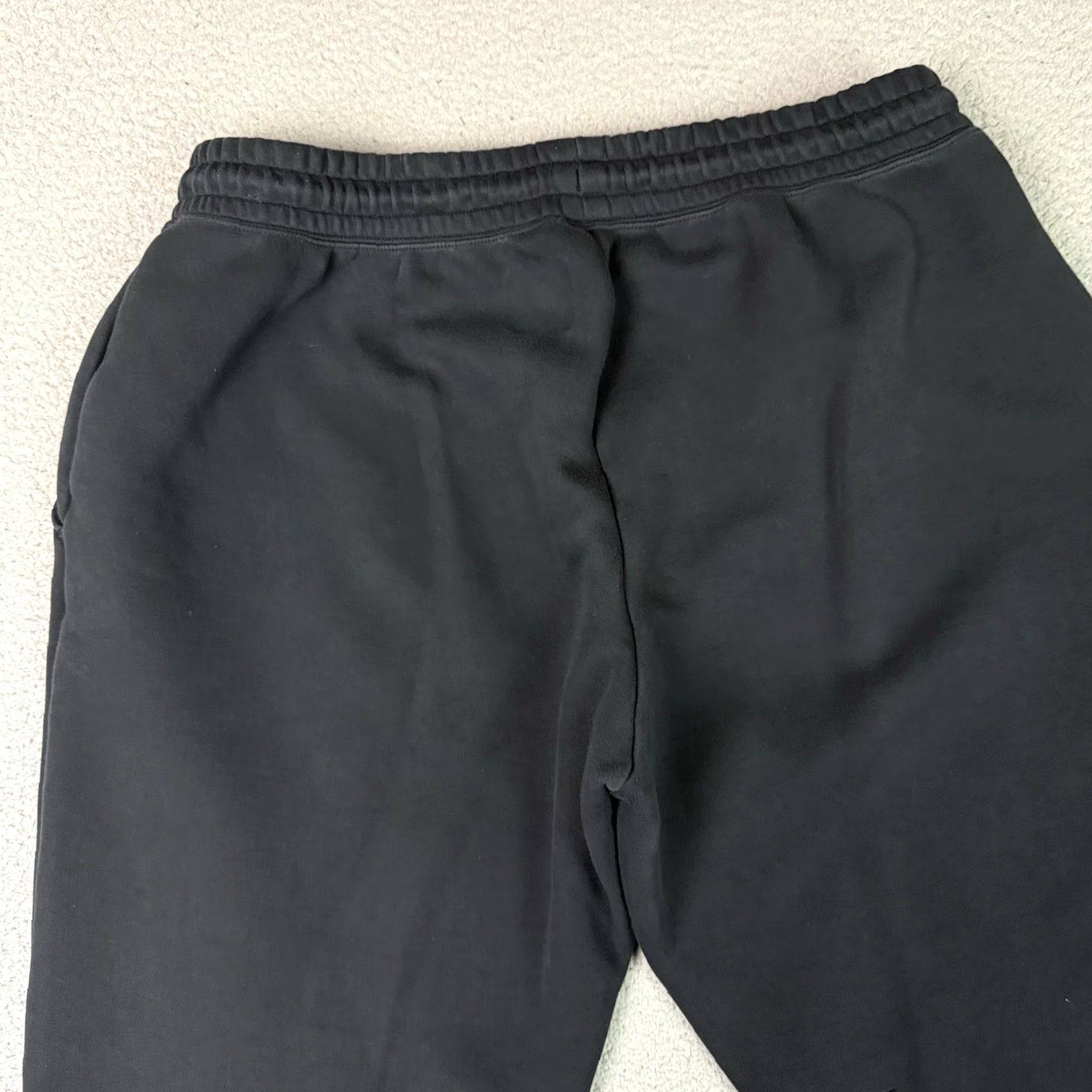Nike VINTAGE Nike Tech Sweatpants Womens 1X Black Joggers FB8332 Pocket Drawstring Casual BLK Size 40" / US 18 - 7 Thumbnail