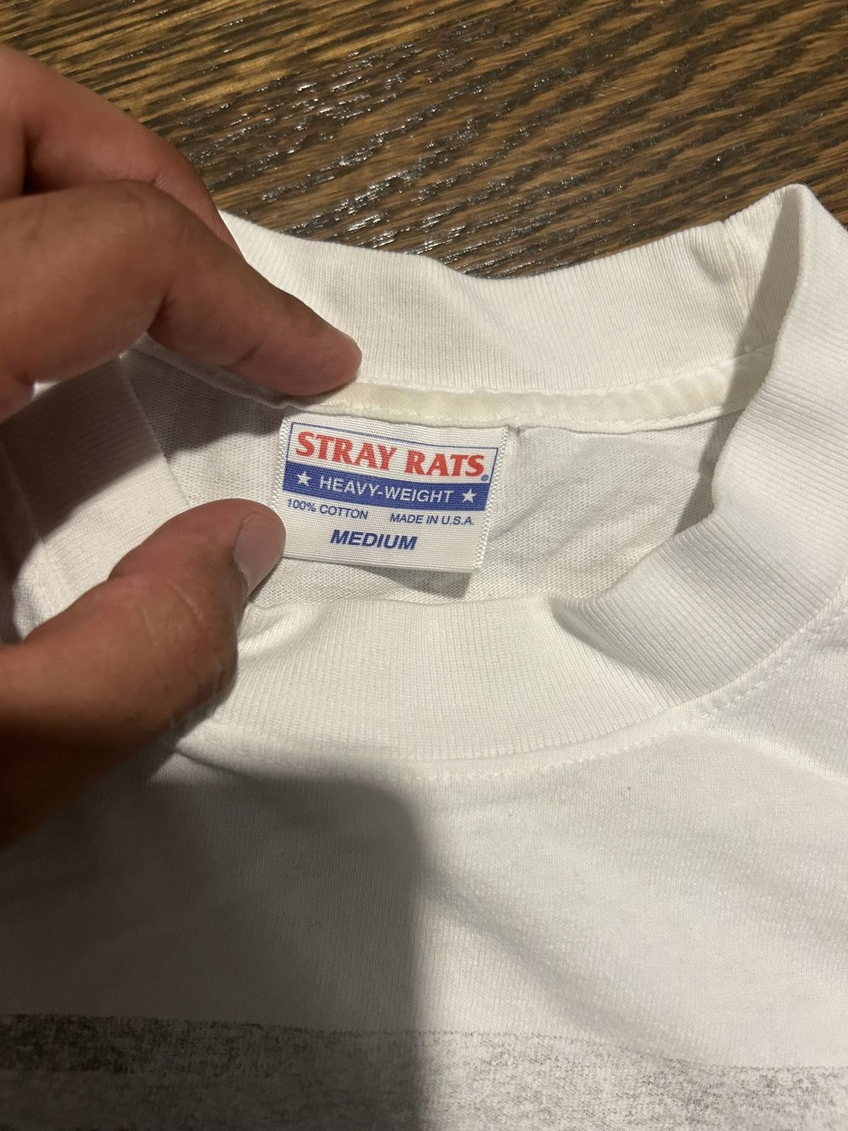 Stray Rats Stray rats Are we here tee Size US M / EU 48-50 / 2 - 3 Thumbnail