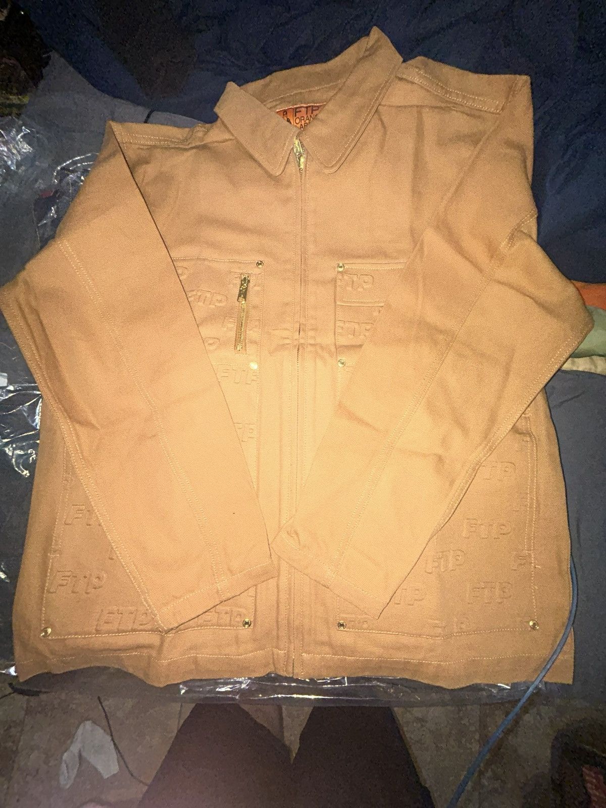 Fuck The Population Ftp embossed logo jacket Size US M / EU 48-50 / 2 - 1 Thumbnail