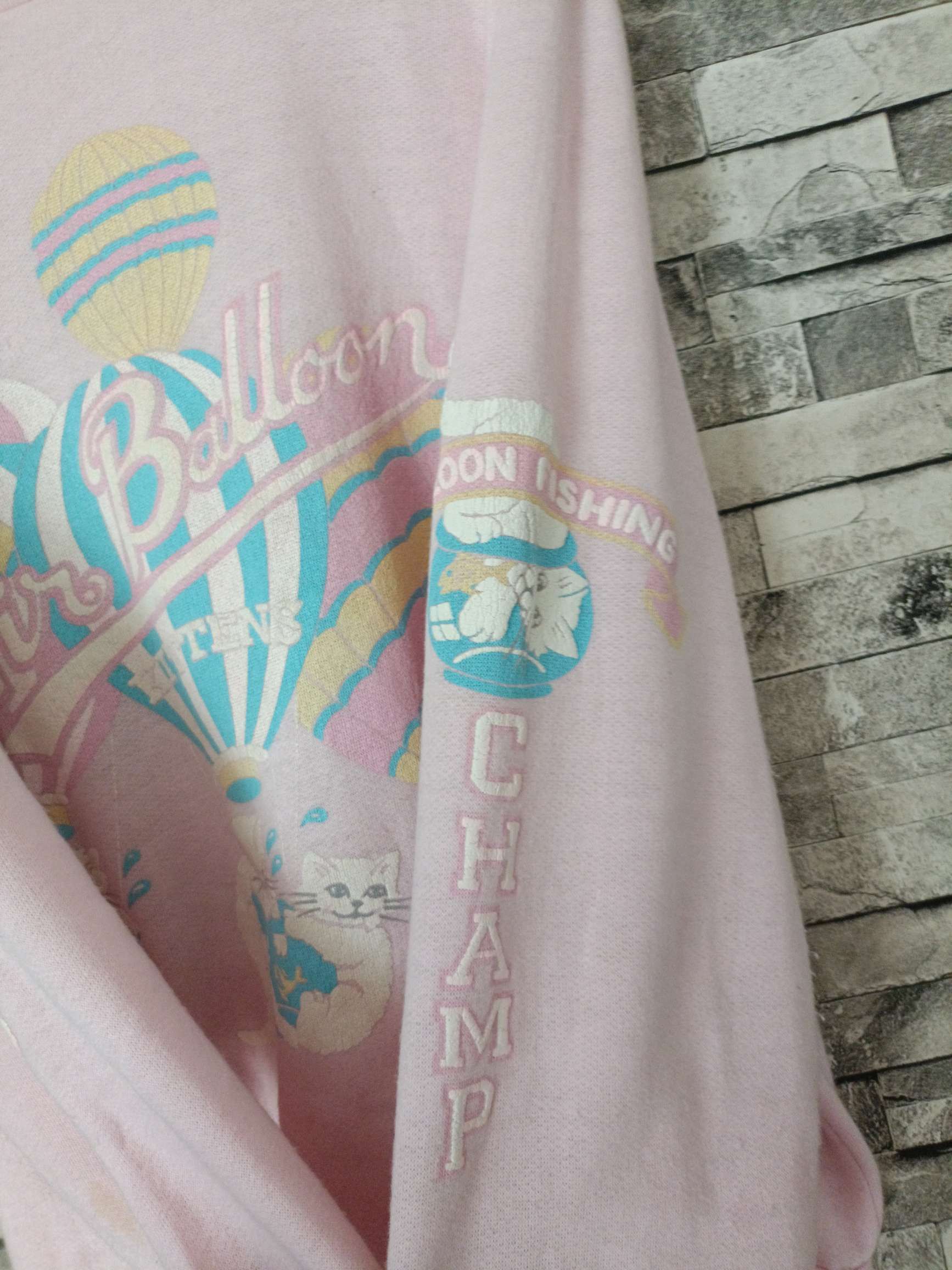 Vintage Vintage scarab San Francisco cats balloon oversized sweater Size ONE SIZE - 4 Thumbnail