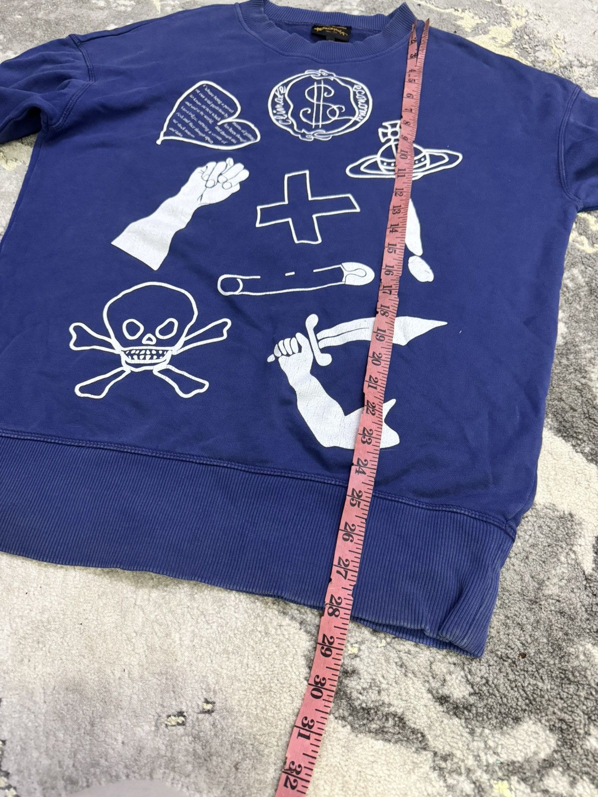 Vivienne Westwood VIVIENNE WESTWOOD ANGLOMANIA CREWNECK JUMPER SEEATSHIRT Size US L / EU 52-54 / 3 - 4 Thumbnail