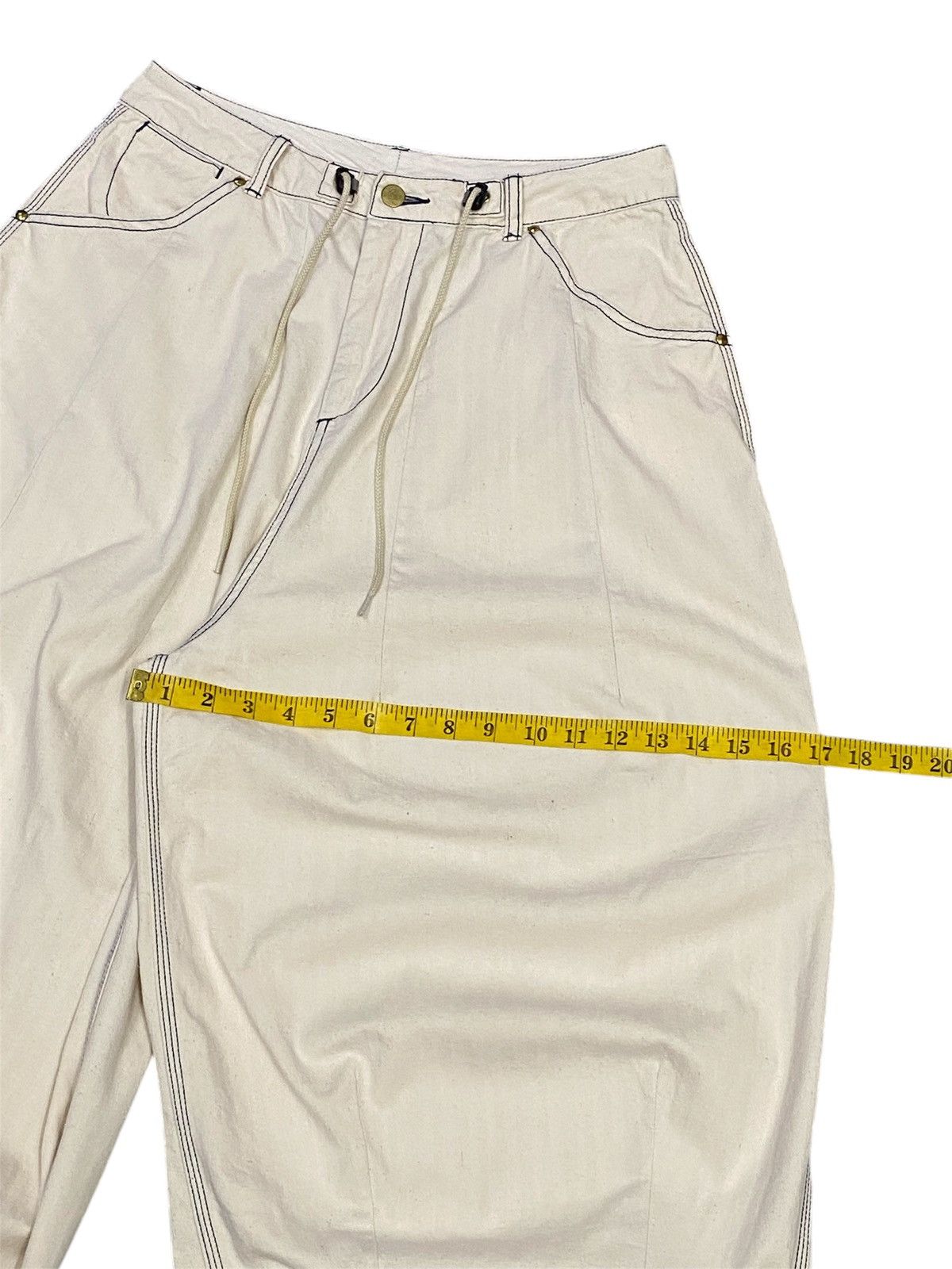 Needles 🪡 Needles Carpenter Balloon Wide Cotton Pants Size US 30 / EU 46 - 20 Thumbnail