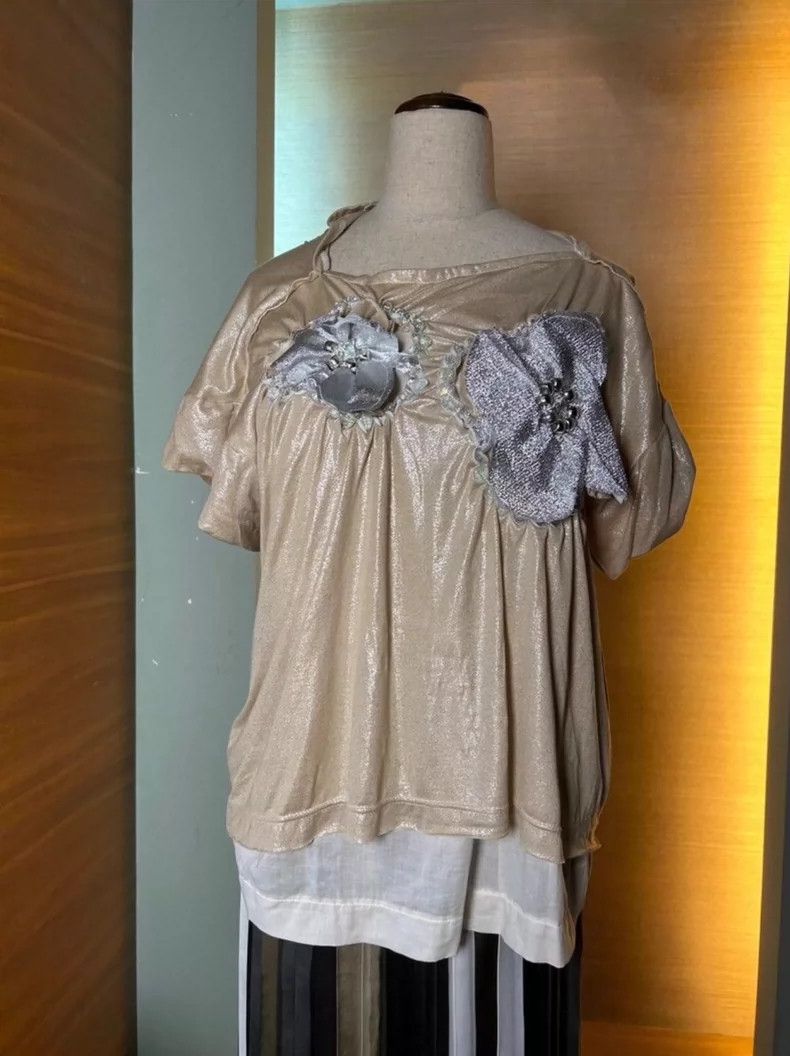 Comme des Garcons Comme Des Garcons Champagne gold top Size M / US 6-8 / IT 42-44 - 5 Thumbnail