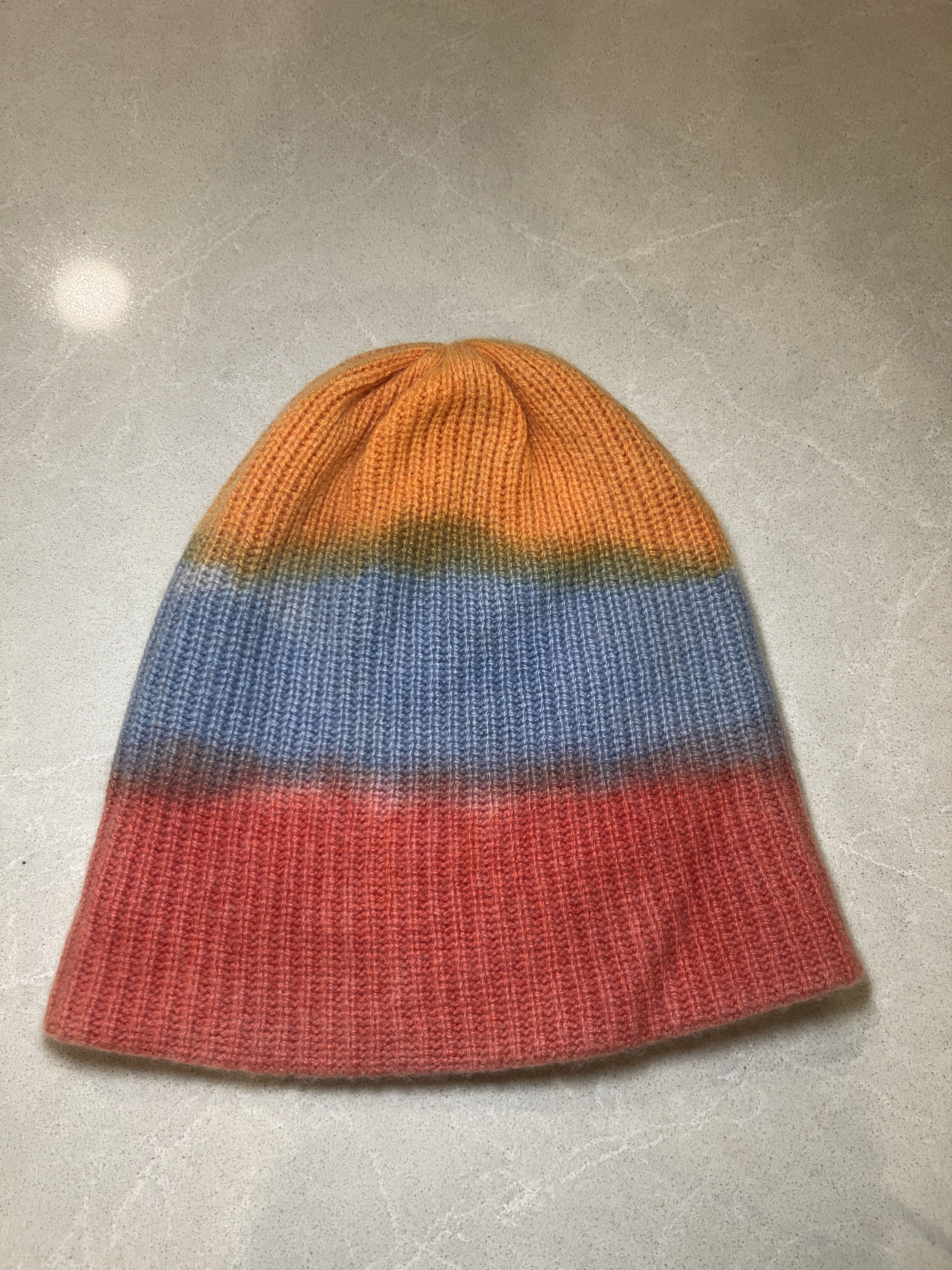 The Elder Statesman BNWT Elder Statesman Cashmere Striped Beanie Size ONE SIZE - 1 Thumbnail