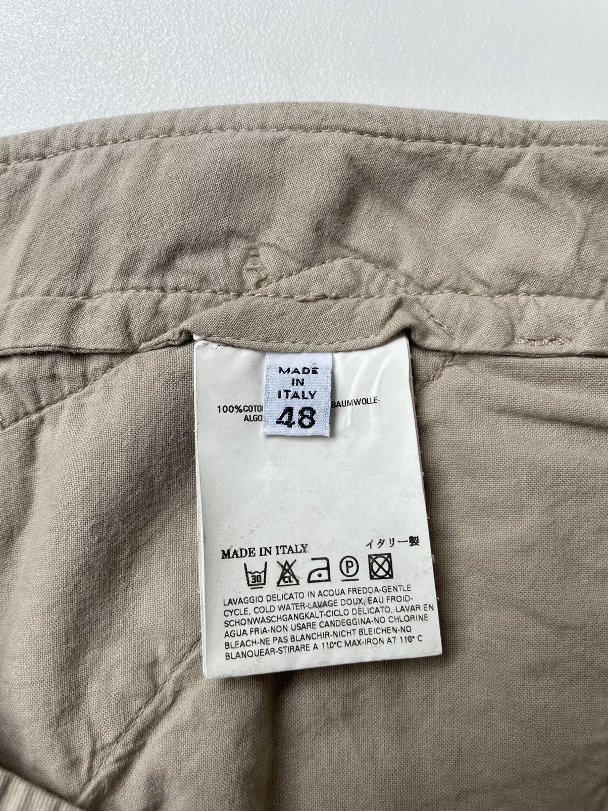 Maison Margiela S/S 07 ‘Upwards Facing Pockets’ Cargo Trousers Size US 32 / EU 48 - 9 Thumbnail