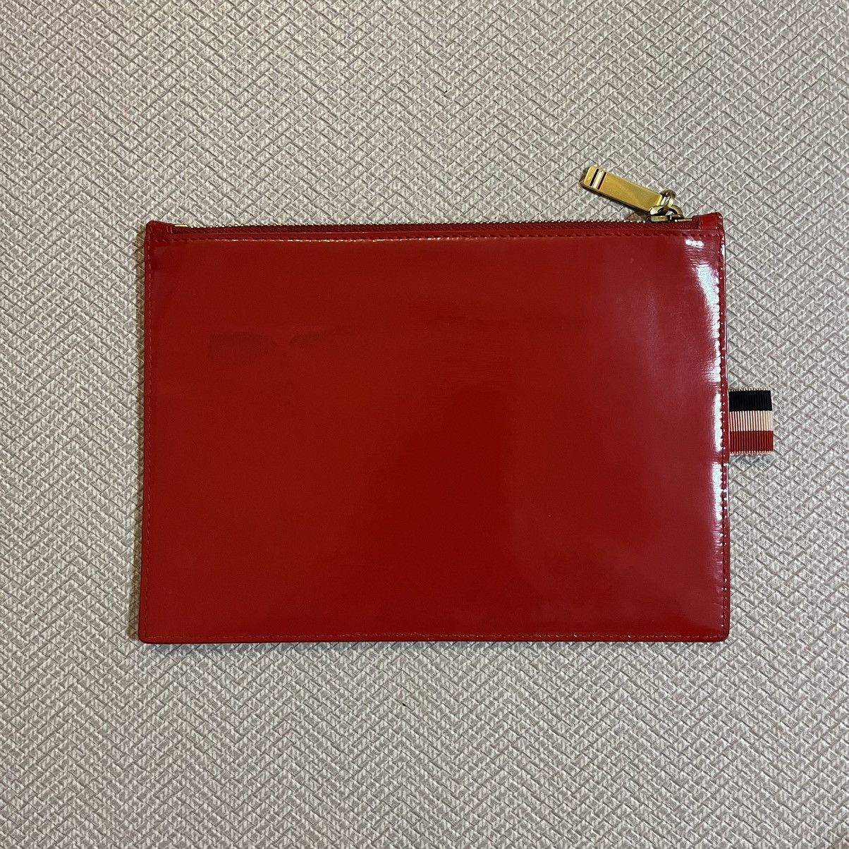 Thom Browne Thom Browne Large Leather Pouch Size ONE SIZE - 2 Thumbnail
