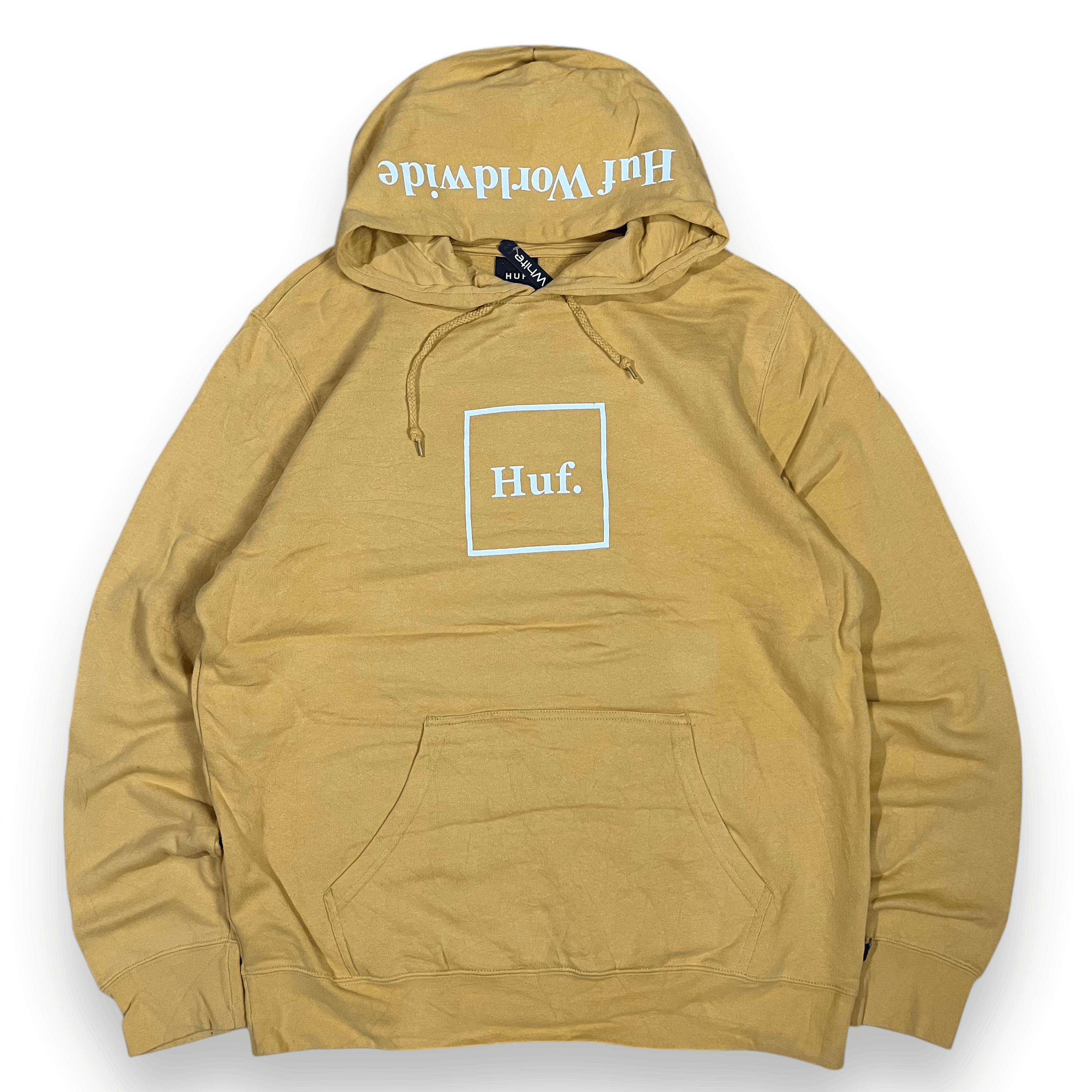 Huf × Vintage Huf worlide pullover hoodie Size US M / EU 48-50 / 2 - 1 Thumbnail