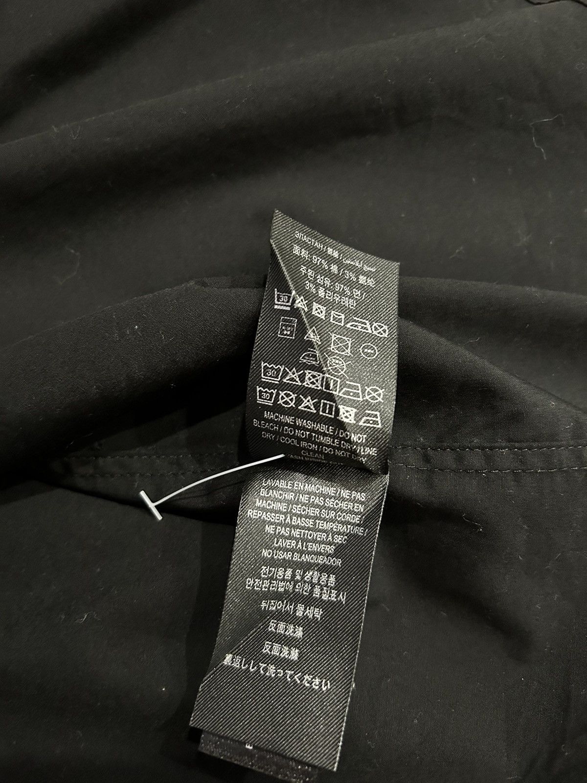 Burberry Black Burberry Button Shirt Size US S / EU 44-46 / 1 - 8 Thumbnail