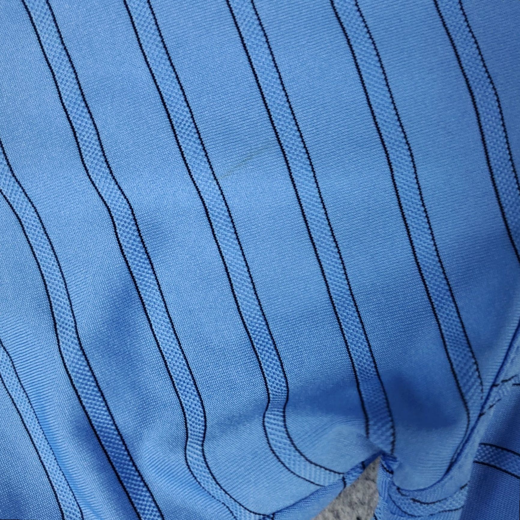 Vintage Greg Norman Polo Shirt Mens XL Blue Striped Polo Shirt Casual Short Sleeve Size US XL / EU 56 / 4 - 5 Thumbnail