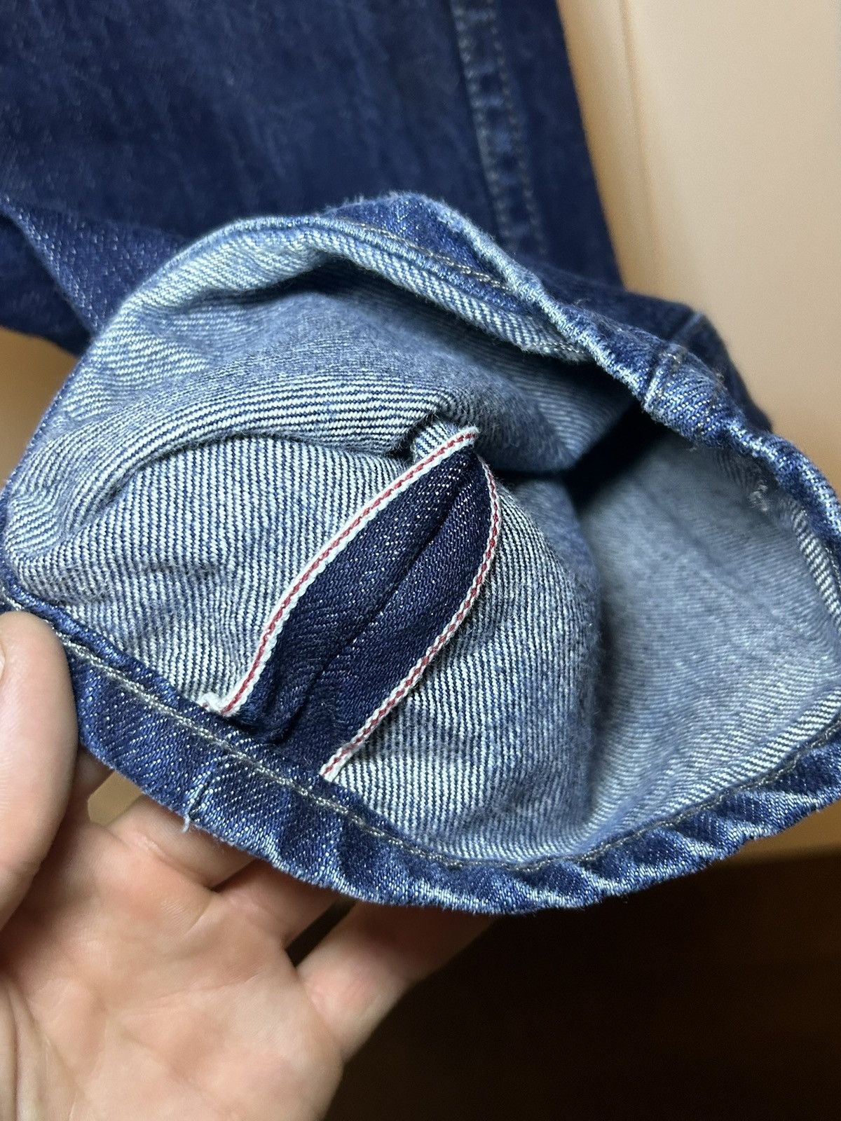 Naked & Famous Vintage Naked and Famous raw salvage denim skinny jeans Size US 32 / EU 48 - 5 Thumbnail