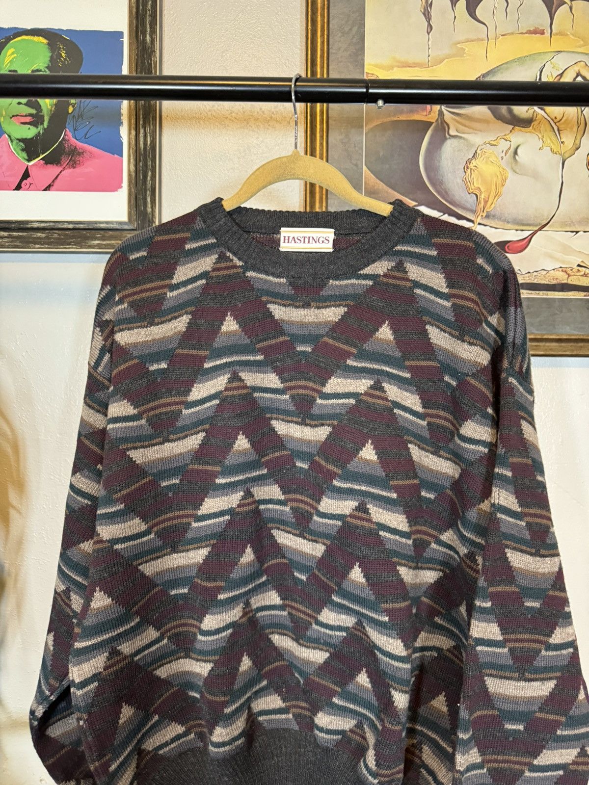 Vintage Vintage Sweater Size US L / EU 52-54 / 3 - 3 Thumbnail