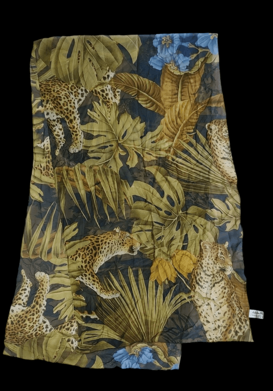 Salvatore Ferragamo Salvatore Ferragamo Leopard Silk Scarf Size ONE SIZE - 4 Thumbnail