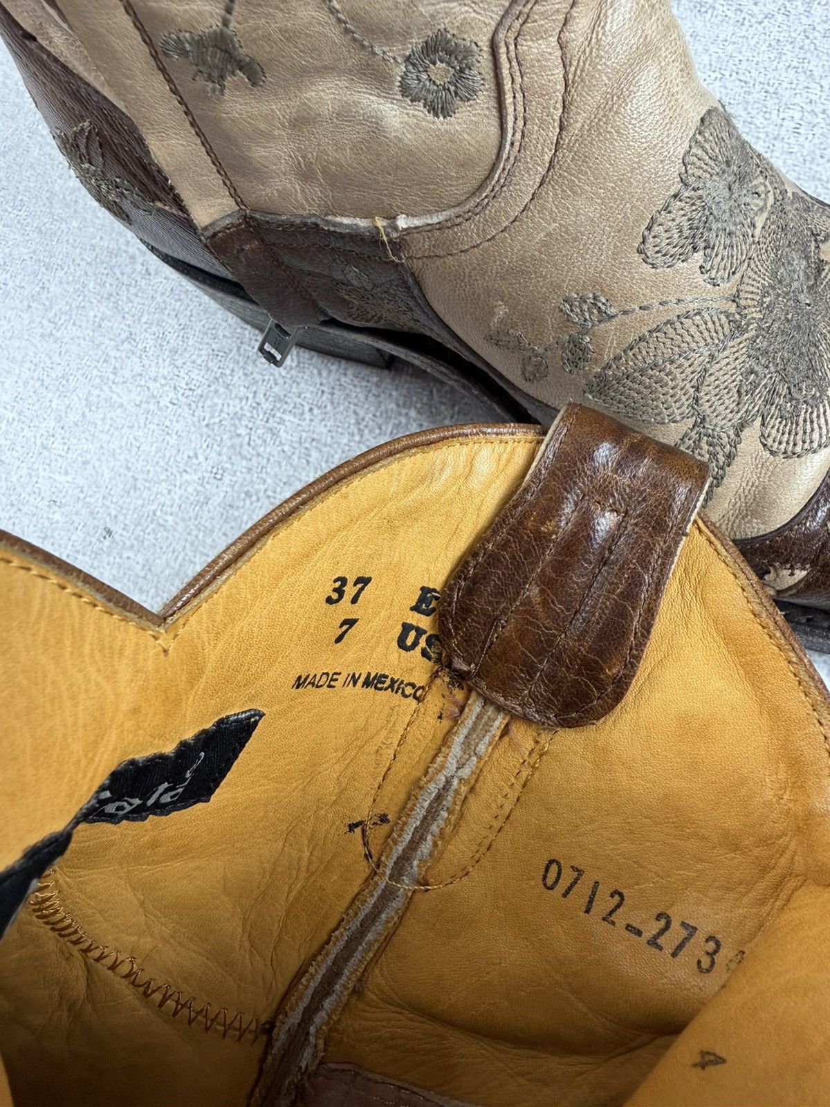 Old Gringo Old Gringo Mexicana Ankle Western Cowboy Boots Size 37 Size US 7 / IT 37 - 15 Thumbnail