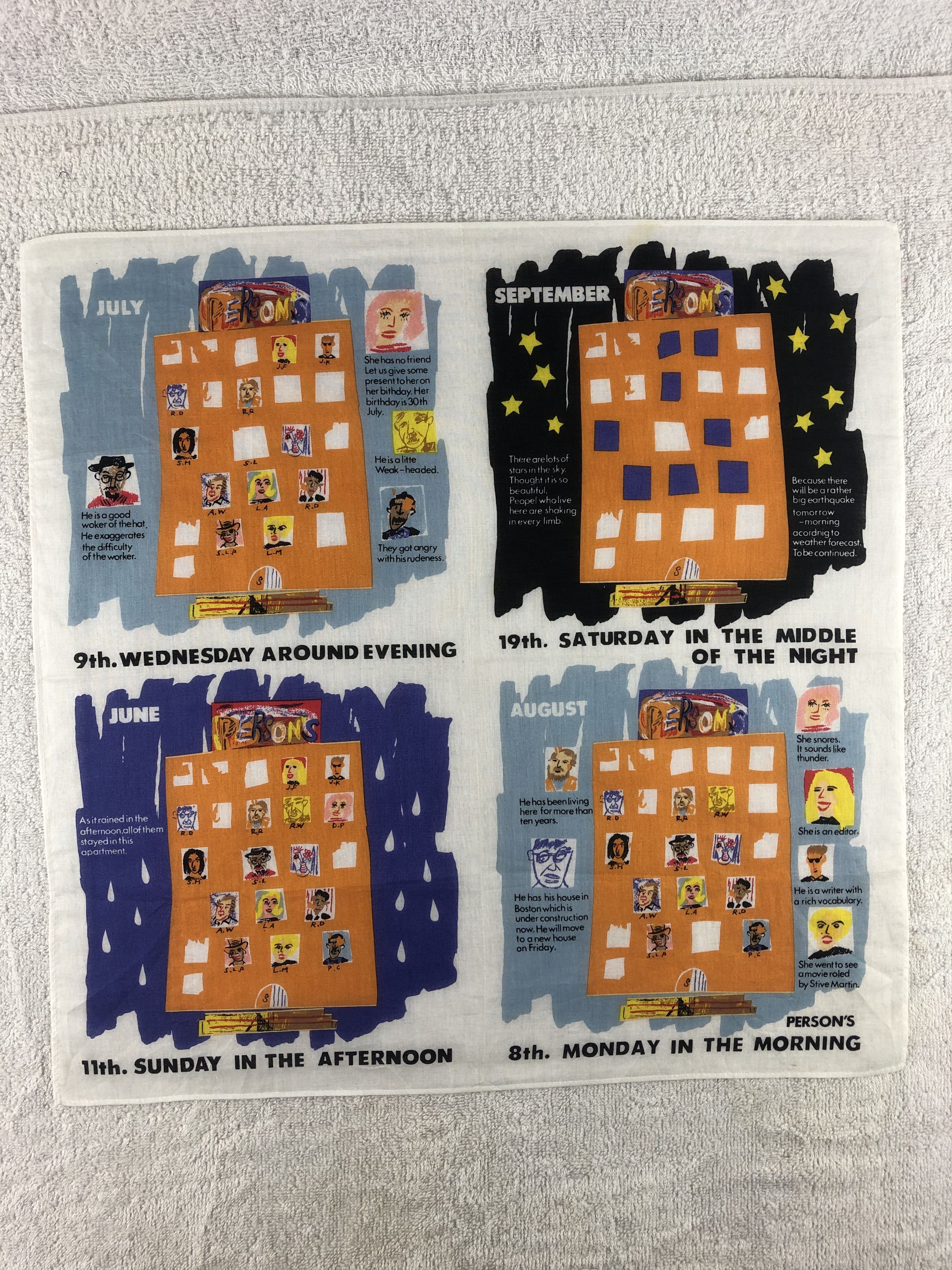 PERSON'S × Vintage Person's Handkerchief / Bandana / Neckerchief Size ONE SIZE - 3 Thumbnail