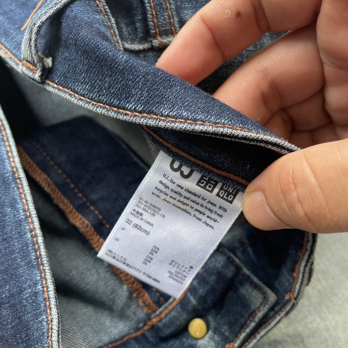 Japanese Brand Vintage Japanese StoneWash Faded Jeans Denim Pants W32x30 Size US 32 / EU 48 - 8 Thumbnail