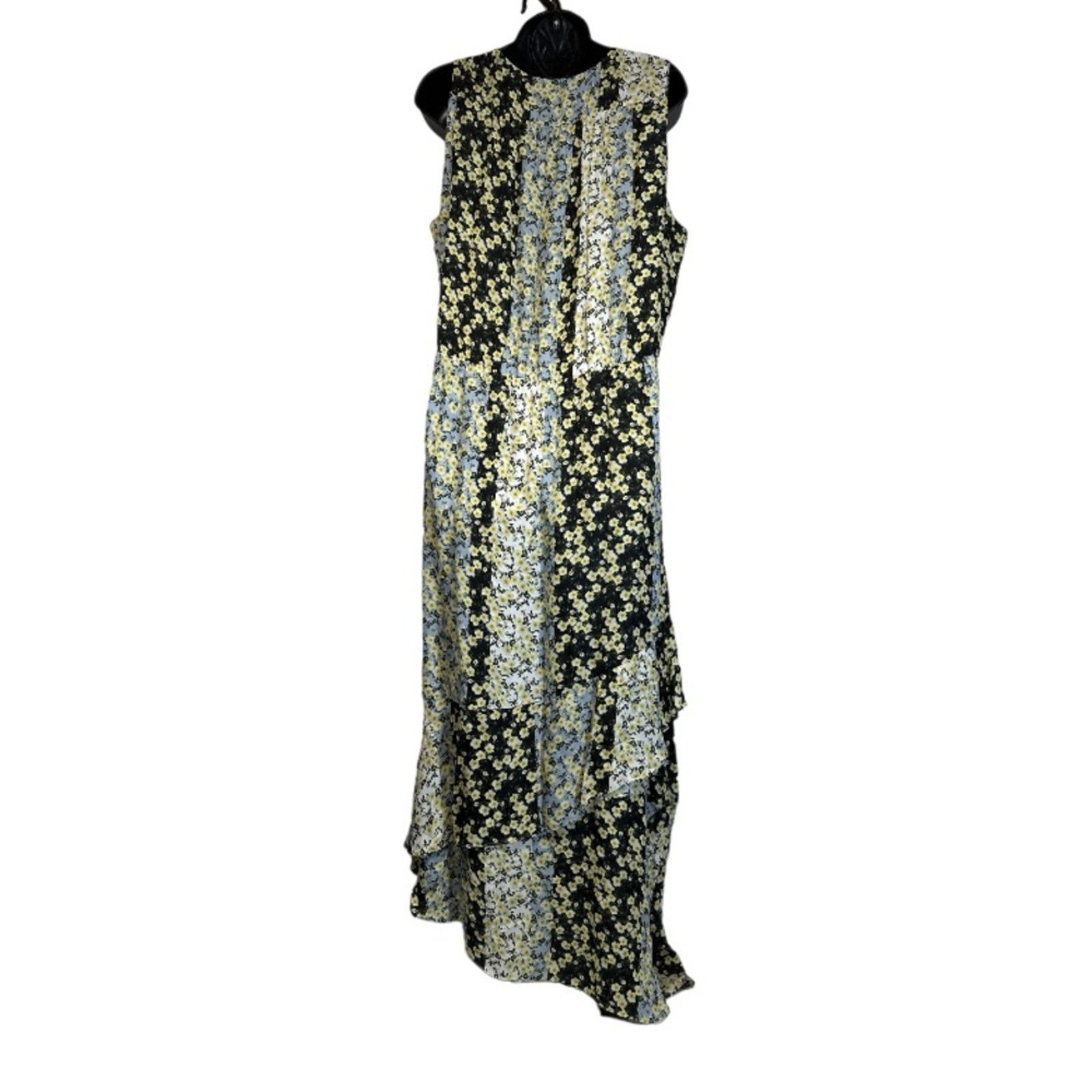 Parker Parker Pippin Asymmetrical Hem Sleeveless Floral Midi Dress Size XL / US 12-14 / IT 48-50 - 7 Thumbnail