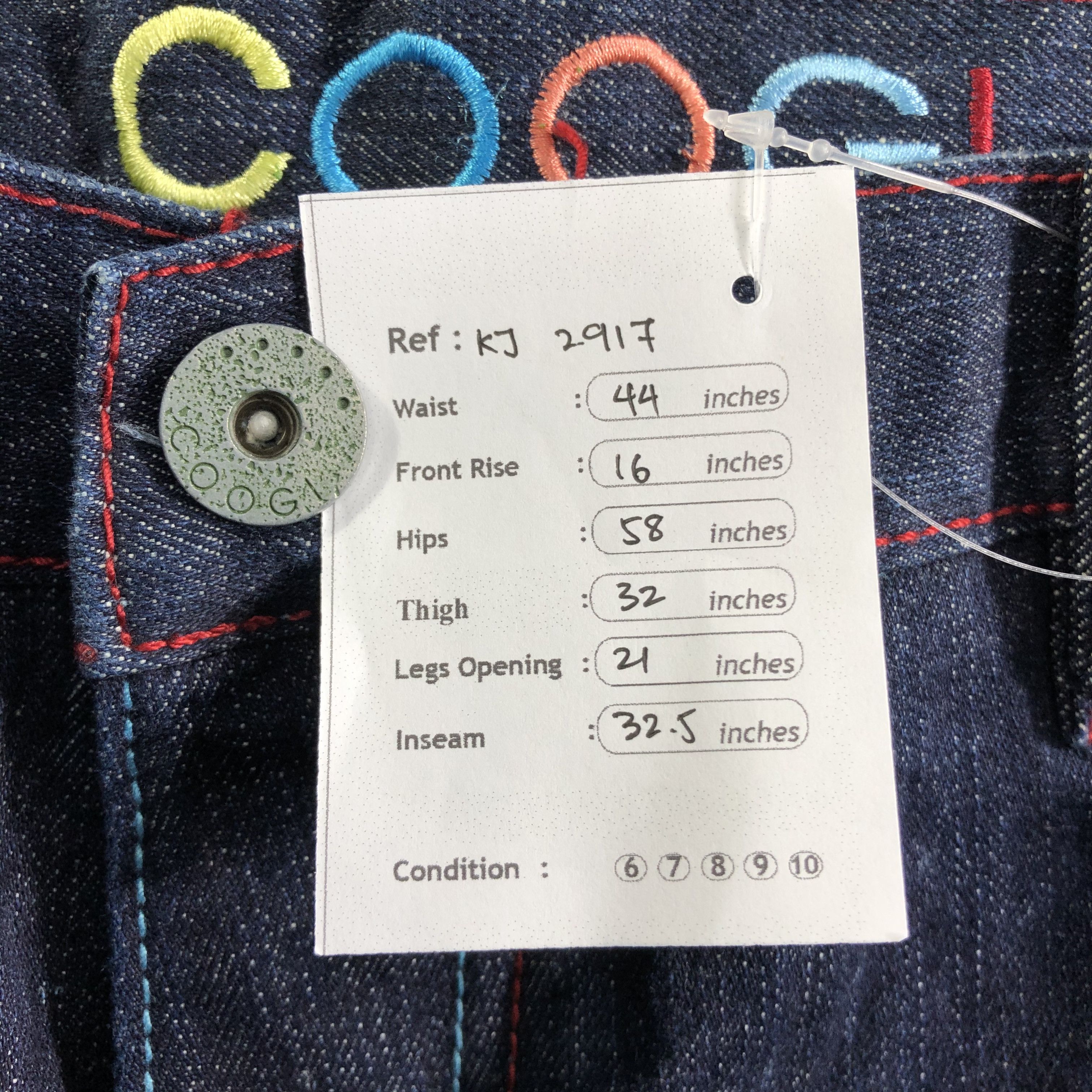 Coogi Coogi Jeans Navajo Baggy Denim KJ2917 Size US 42 / EU 58 - 15 Thumbnail