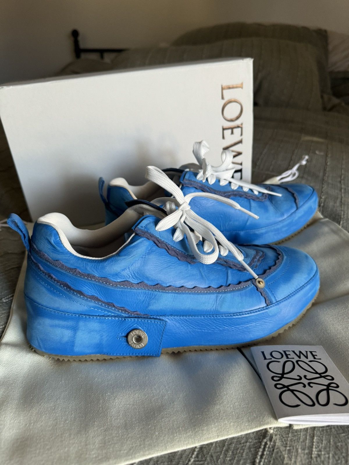 Loewe Loewe Deconstructed Sneaker blue Size US 9 / EU 42 - 8 Thumbnail