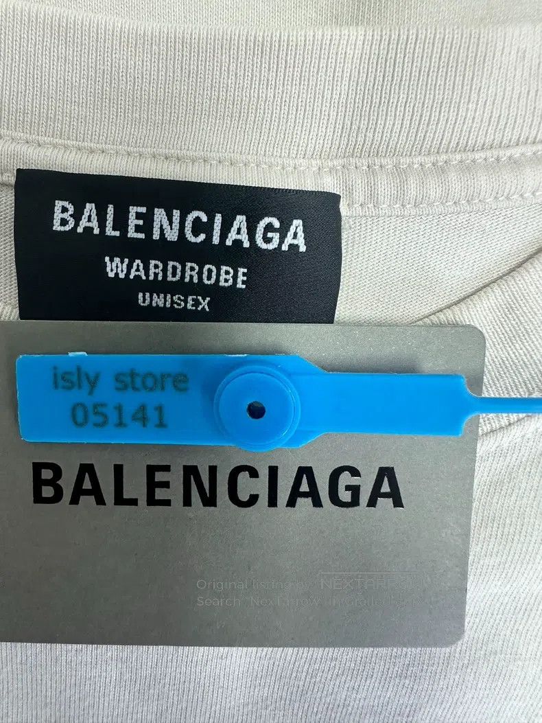 Other Balenciaga Letter Printed Crew Neck Short Sleeve T-Shirt Size US XS / EU 42 / 0 - 4 Thumbnail