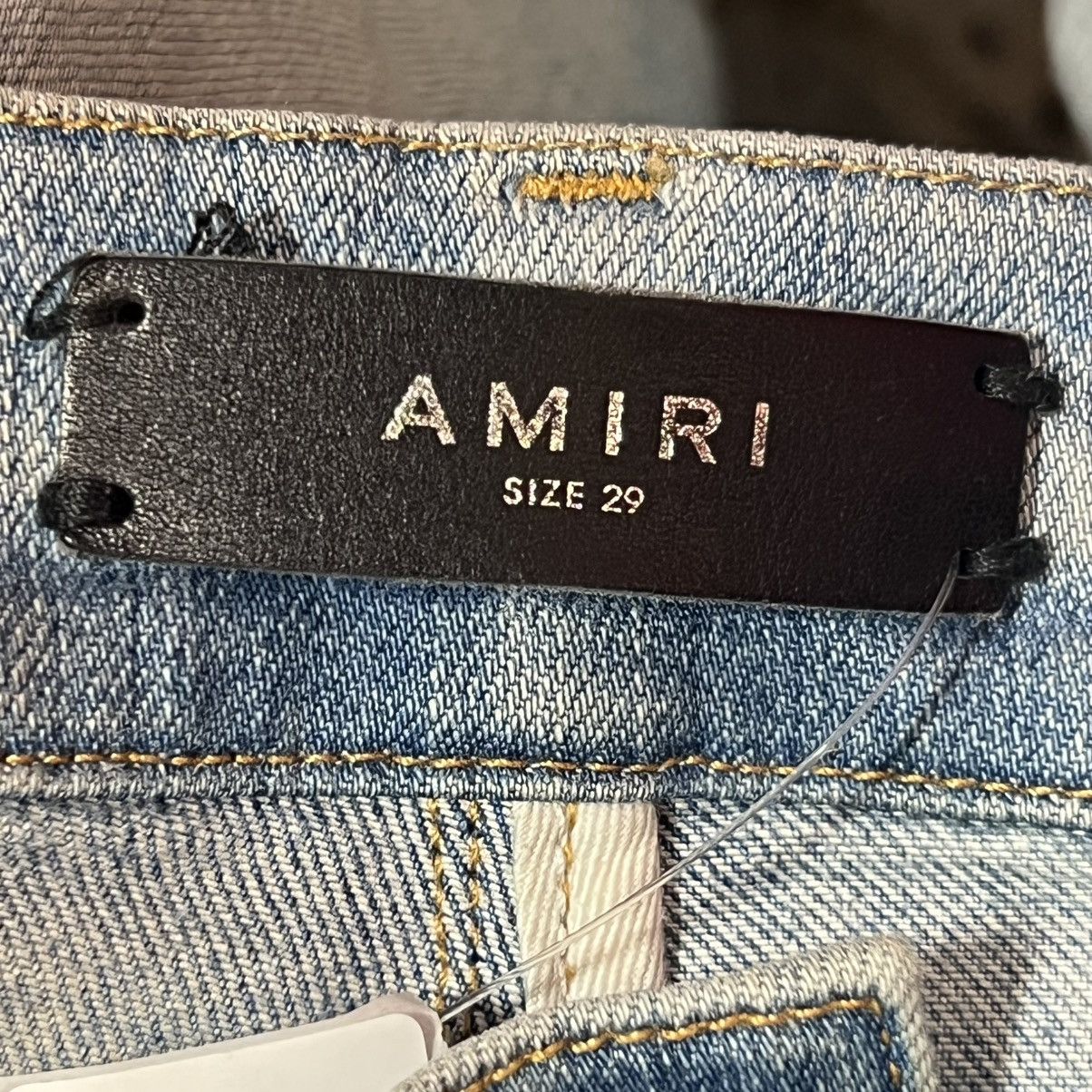 Amiri Amiri Broken Jeans Clay Indigo Size US 29 - 10 Thumbnail