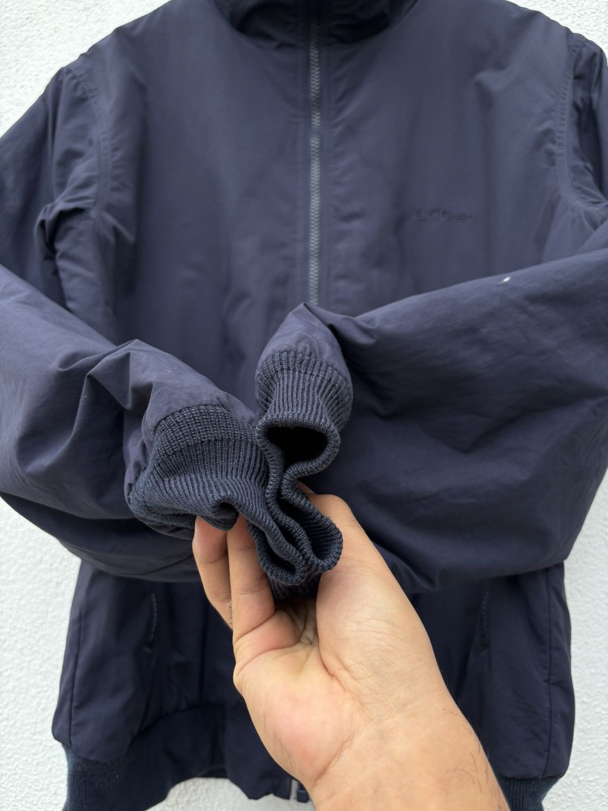 L.L. Bean Vintage L.L. Bean Nylon Fleece Lined Warm Up Jacket Size US S / EU 44-46 / 1 - 10 Thumbnail