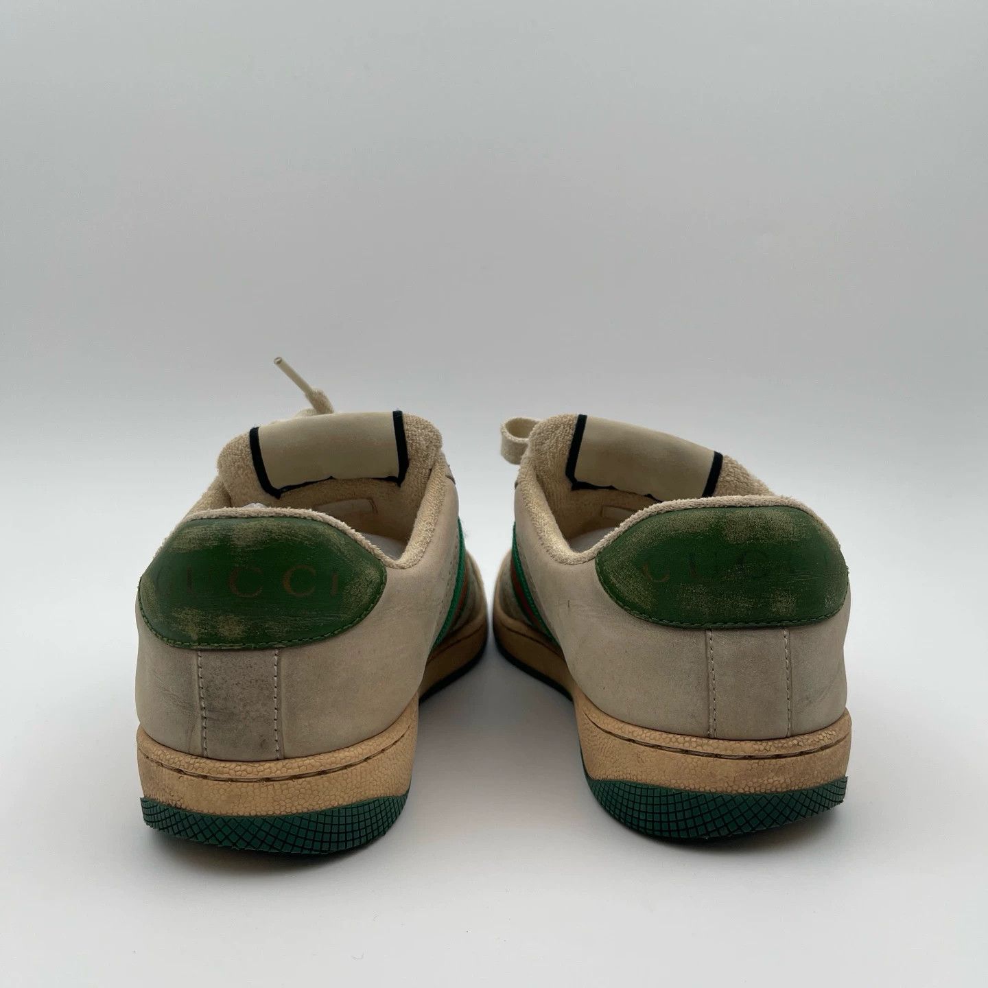 Gucci Gucci Women's Distressed Sneaker 37 Size US 6.5 / IT 36.5 - 3 Thumbnail