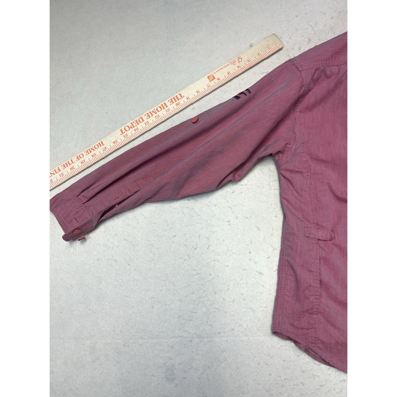 ExOfficio ExOfficio Long Sleeve Outdoor Shirt Men S Red Breathable Logo Activewear See Logo Vented Nylon Buttoned 90s? Size US S / EU 44-46 / 1 - 5 Thumbnail