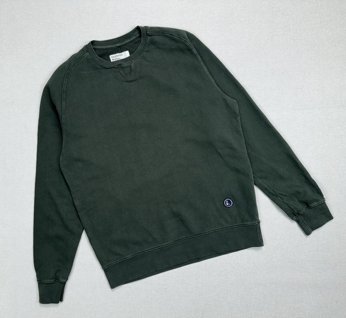 Universal Works Men’s Universal Works Care Neck Sweatshirt size S Size US S / EU 44-46 / 1 - 1 Thumbnail