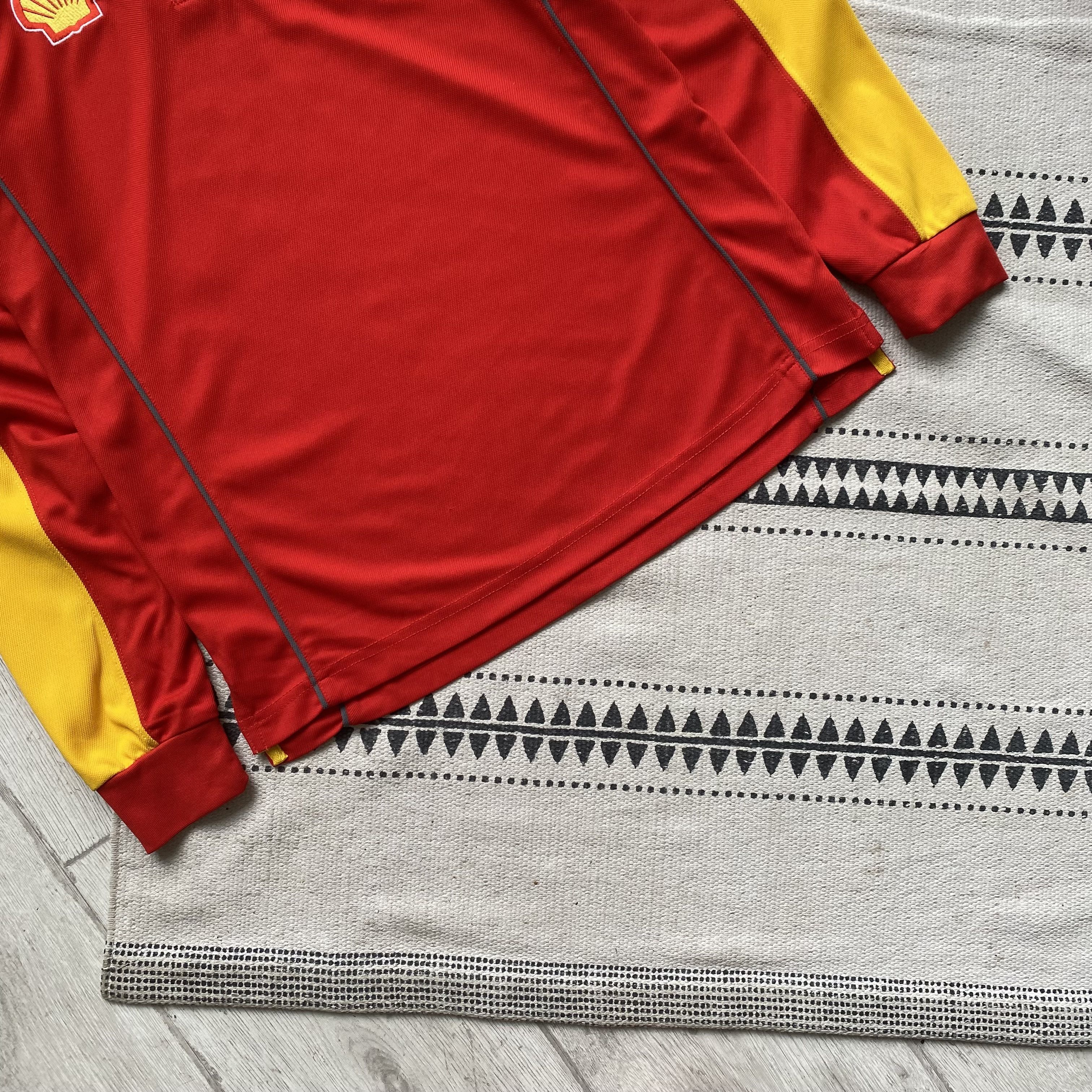 Ferrari 🏎️ Vintage Racing Ferrari Shell jersey longsleeve F1 Y2K Size US S / EU 44-46 / 1 - 4 Thumbnail