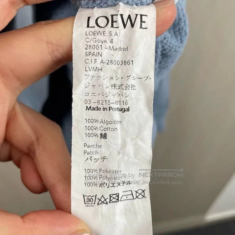 Loewe loewe cartoon embroidered logo sweatshirt. Size US M / EU 48-50 / 2 - 4 Thumbnail