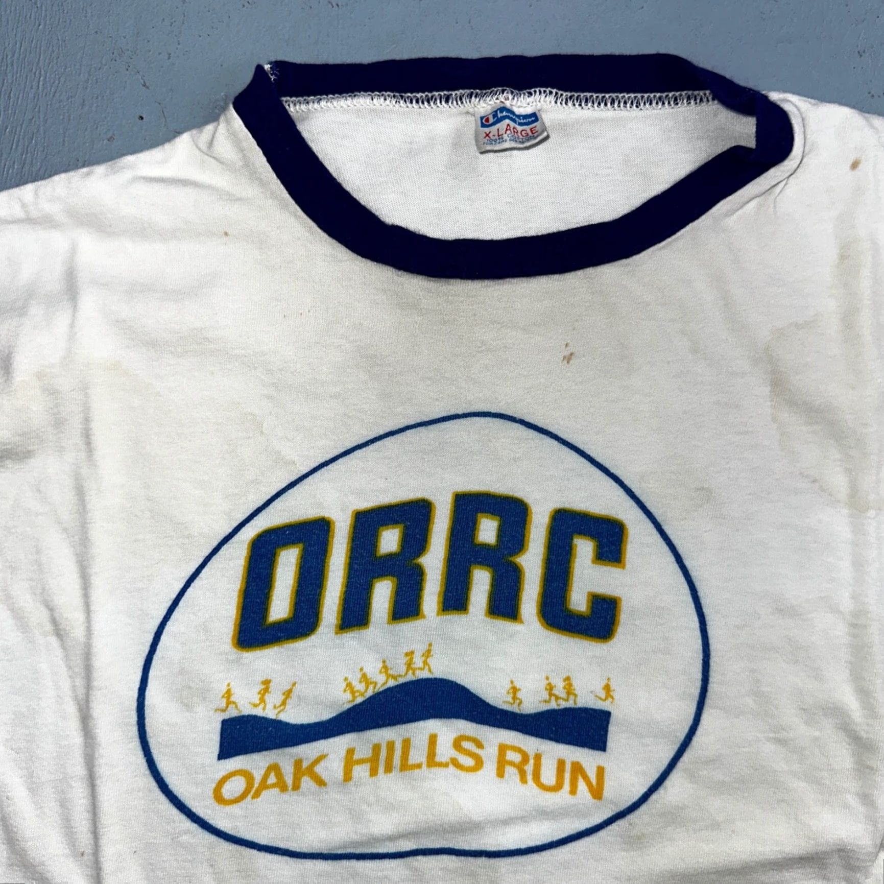 Champion VINTAGE Champion T-Shirt ORRC 80s Sun Fun Graphic White XL Men Crew Neck Short Sleeve 1980s 80s Vintage Size US XL / EU 56 / 4 - 2 Thumbnail