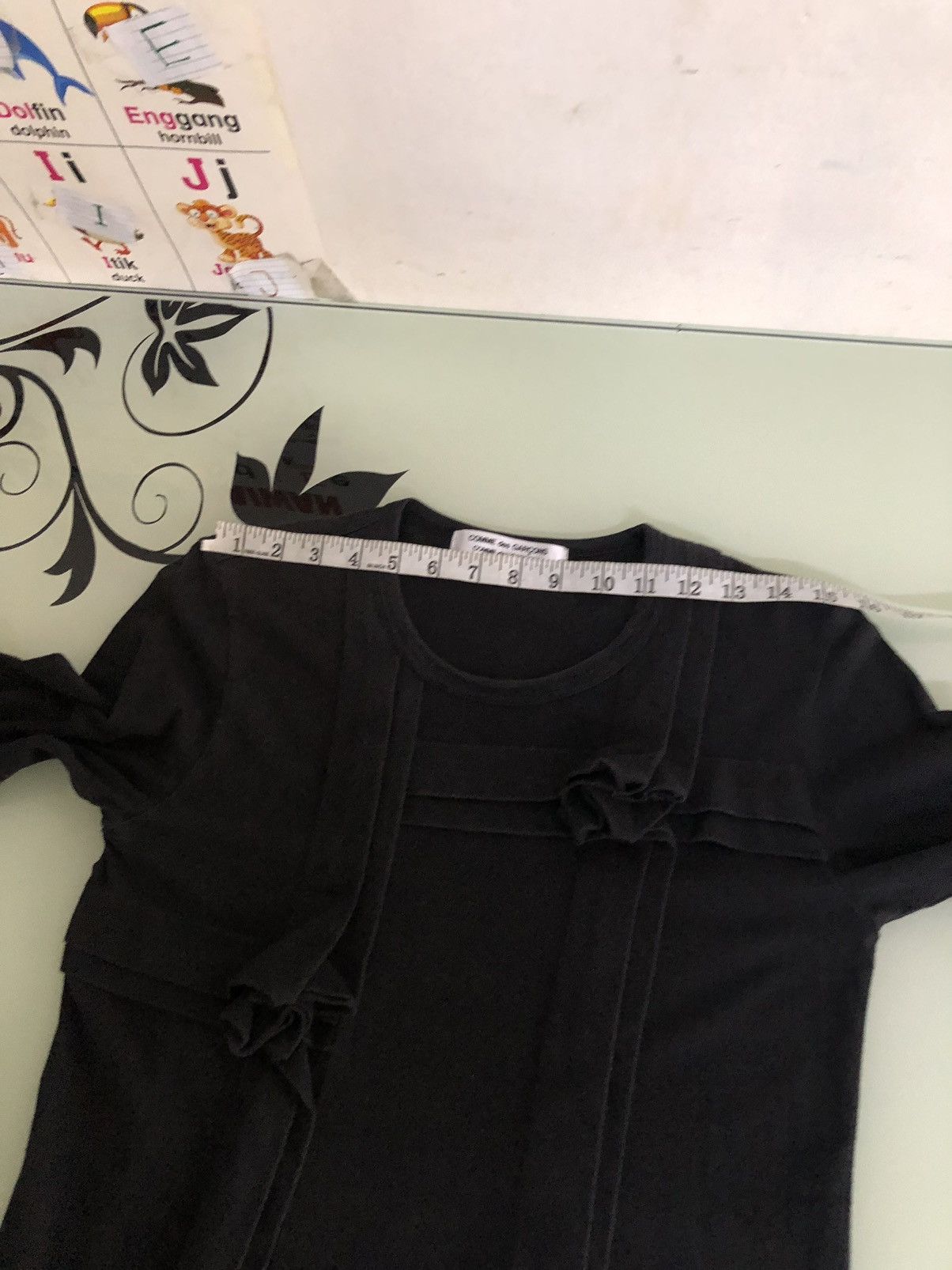 Comme des Garcons Comme des Garcons Faded Bondage Punk Long Sleeve Tshirt Size S / US 4 / IT 40 - 14 Thumbnail