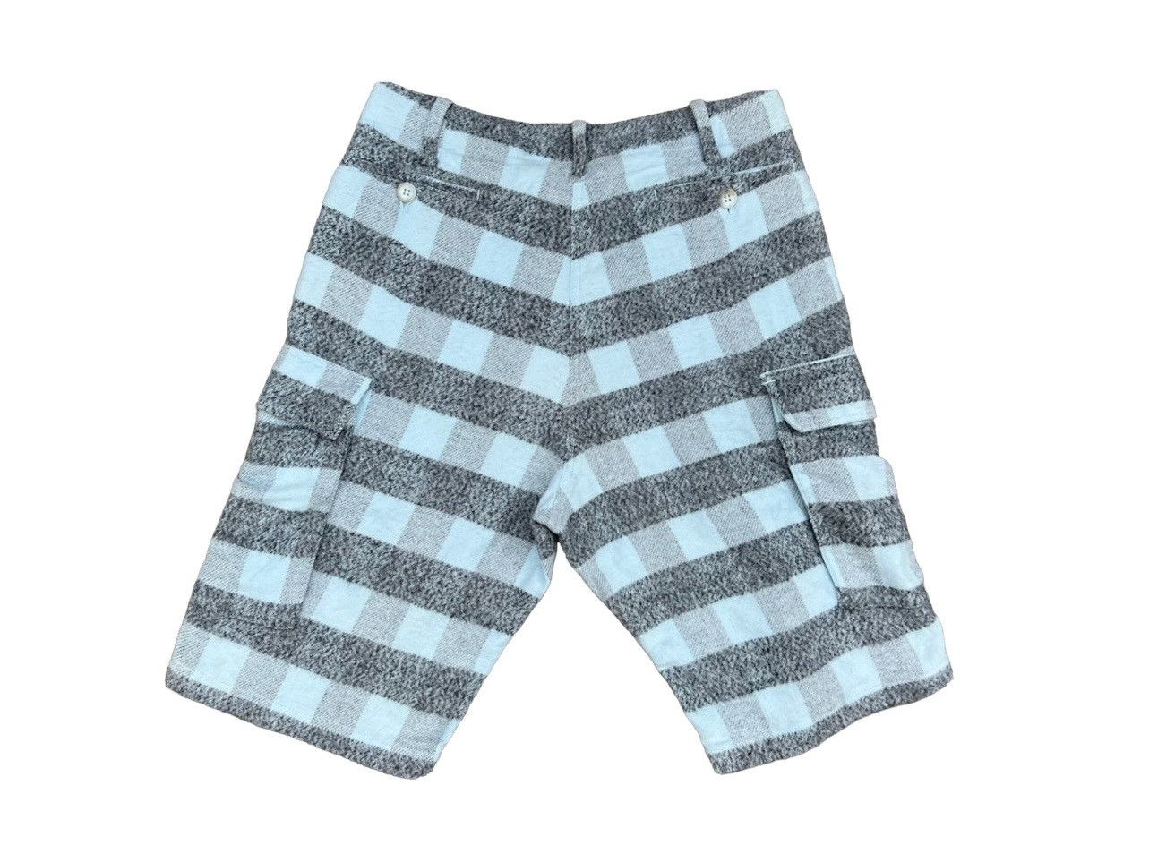 Flannel LUSH Landis Osaka Japan Stripes Checks Flannel Short Pant Size US 30 / EU 46 - 2 Thumbnail