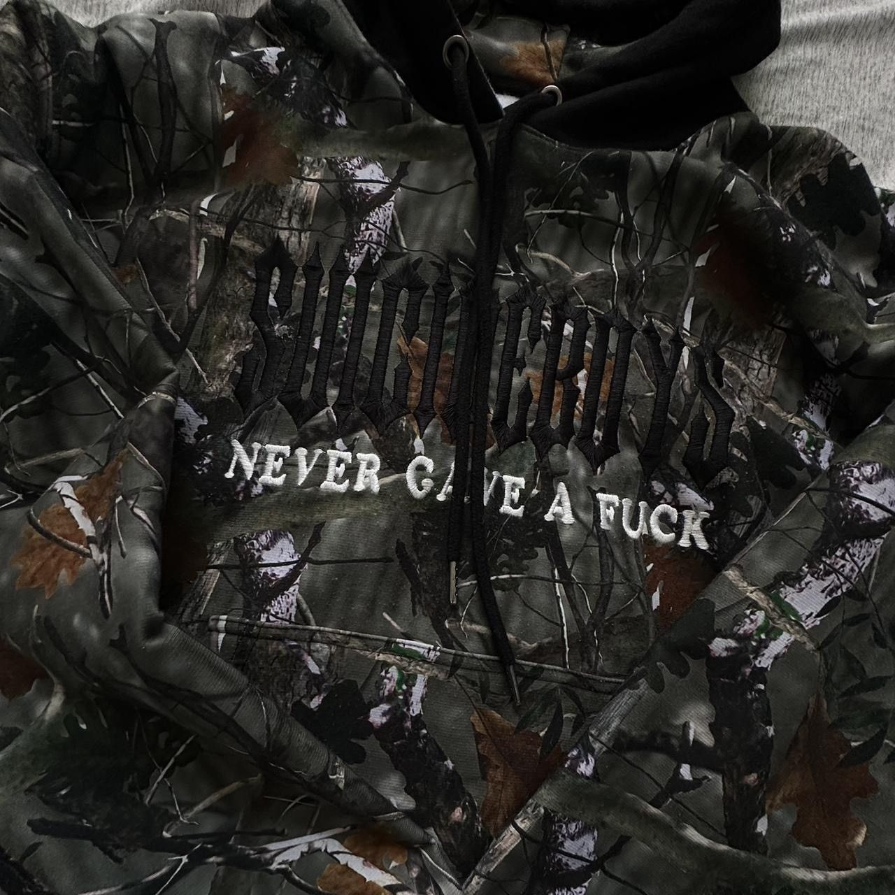 G59 Records camo never gave a fuck suicideboys hoodie Size US XL / EU 56 / 4 - 2 Thumbnail