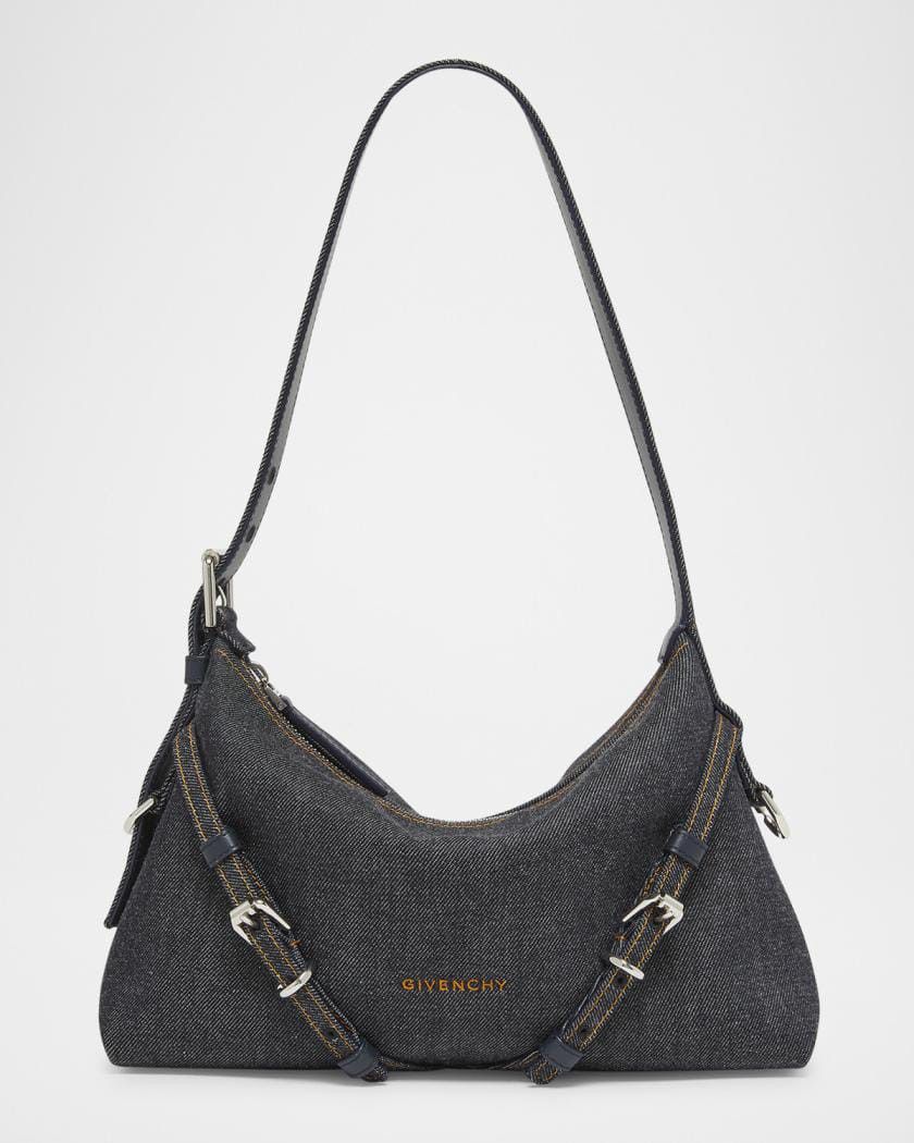 Givenchy os11x0726 Size: OS / Voyou Mini Shoulder Bag in Denim Blue Size ONE SIZE - 1 Thumbnail