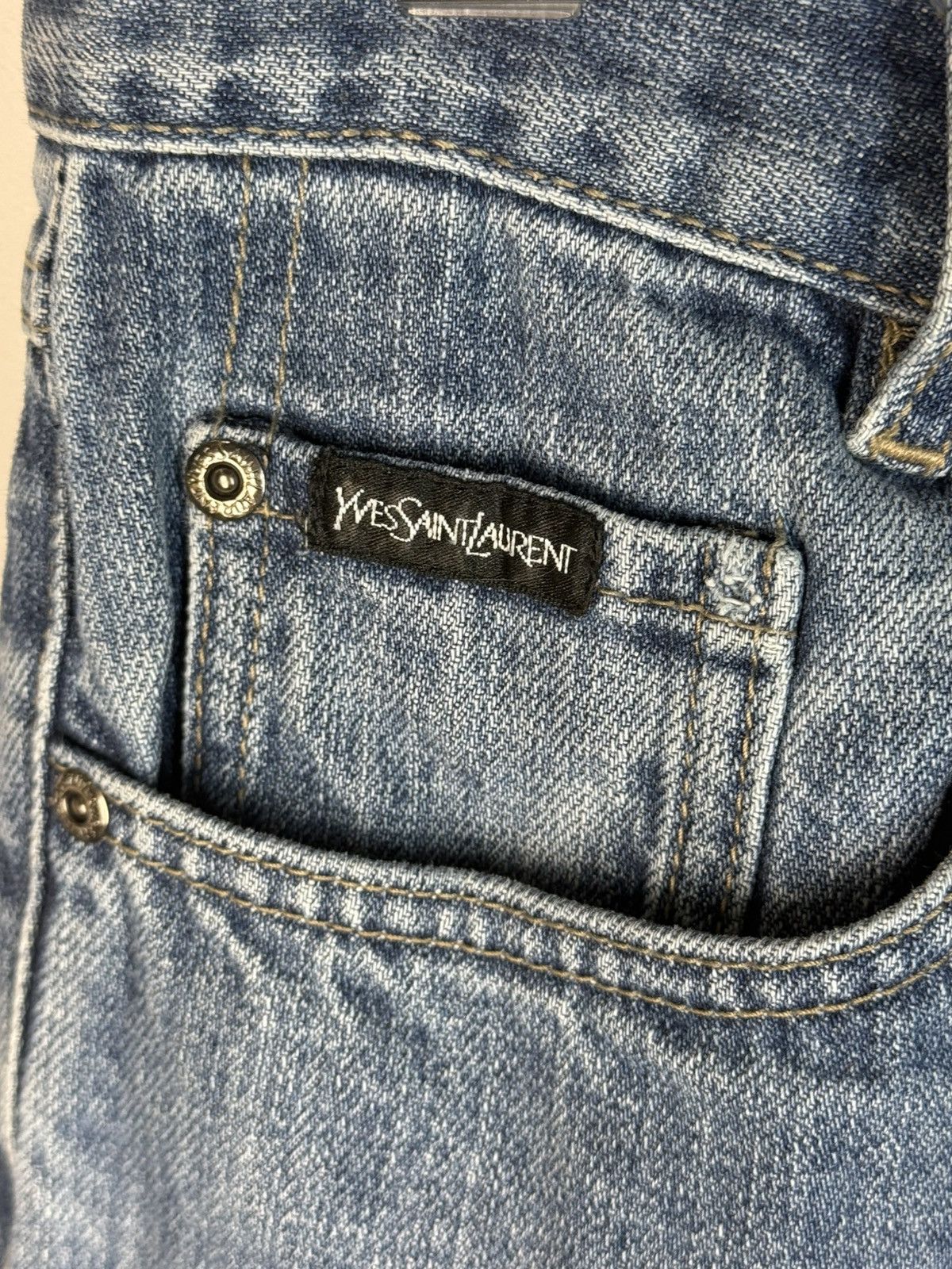 Yves Saint Laurent 36x32 YSL Jeans Denim Pants Size US 36 / EU 52 - 9 Thumbnail