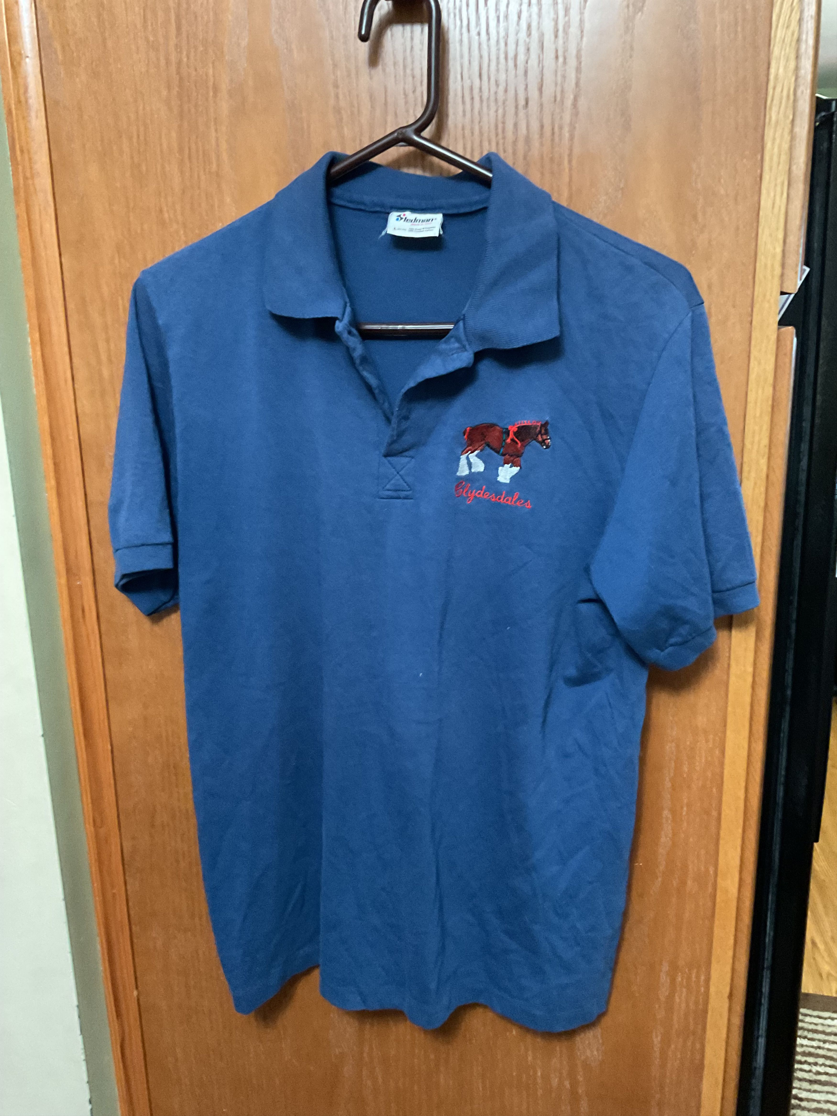 Vintage Clydesdale Polo Size L / US 10 / IT 46 - 1 Thumbnail
