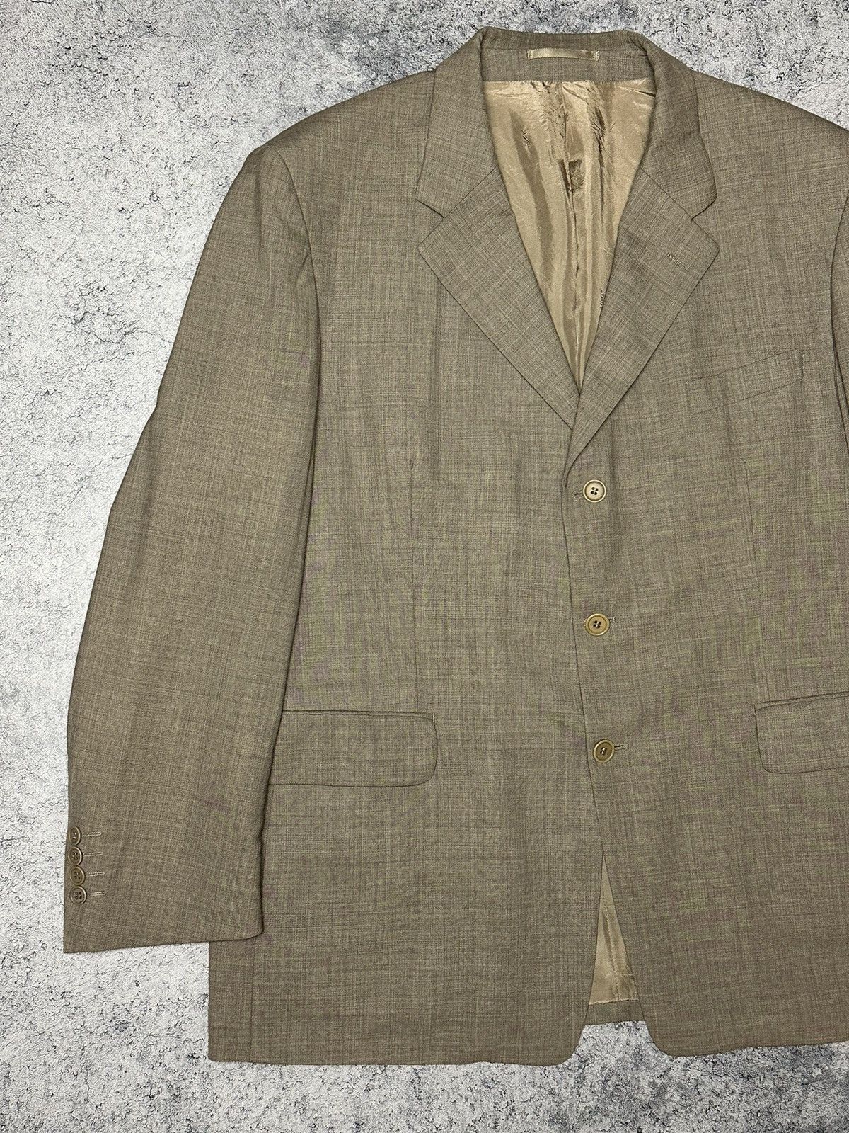 Yves Saint Laurent Vintage Yves Saint Laurent YSL Blazer Jacket Size 46R - 2 Thumbnail
