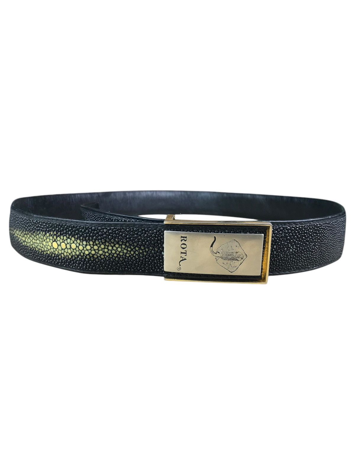 Rota × Vintage GENUINE STINGRAY SKIN WAIST BELT Size ONE SIZE - 1 Thumbnail