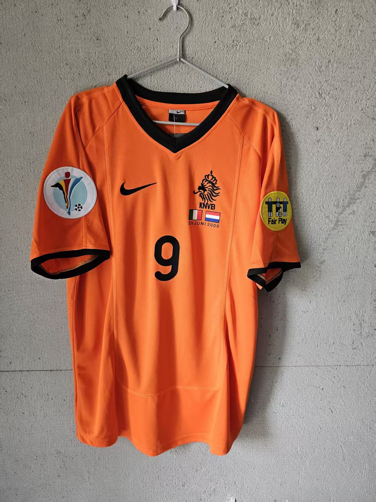 Other 2000 Netherlands 9 Justin Kluivert Jersey Size US L / EU 52-54 / 3 - 2 Thumbnail