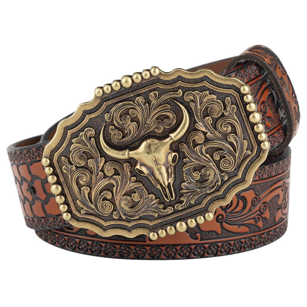 Designer Future Vintage Belt Riveted Belts Menswear Accessories Size ONE SIZE - 1 Thumbnail