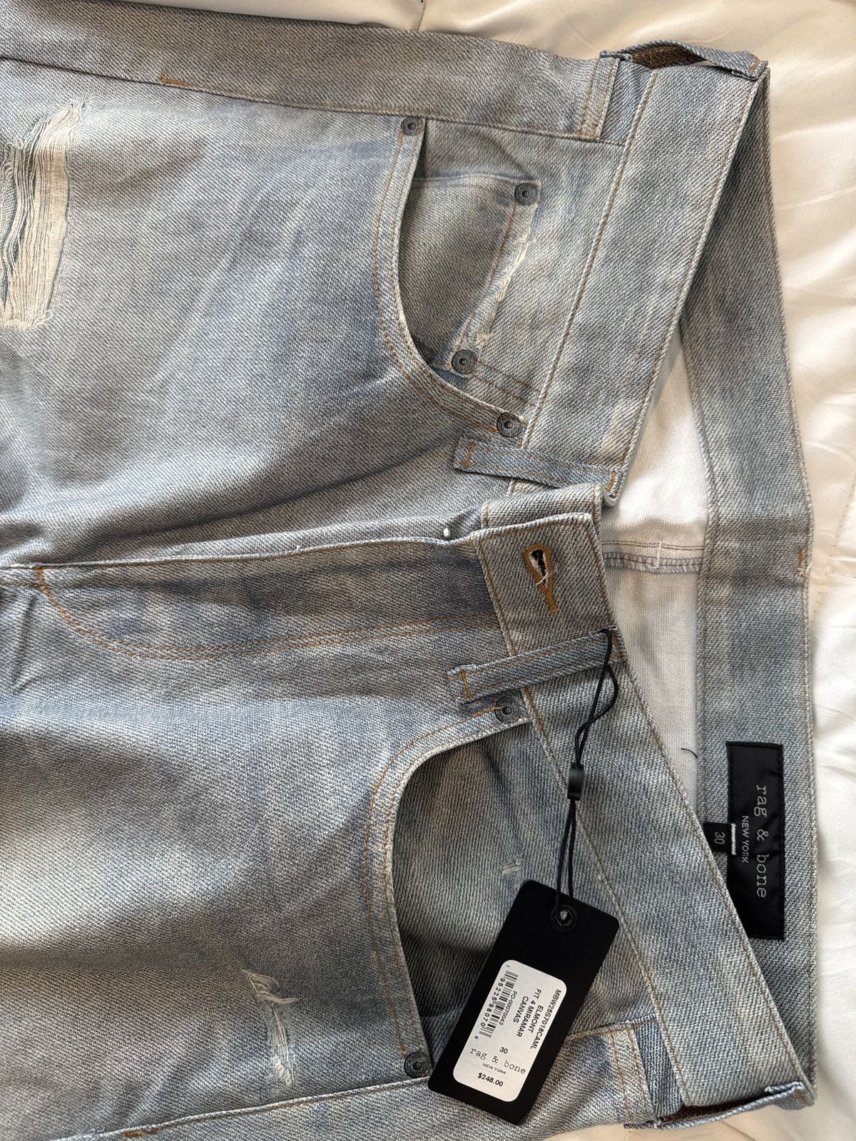 Rag & Bone Rag And Bone Miramar Canvas Fit 4 Pants Size 30 Size US 30 / EU 46 - 6 Thumbnail