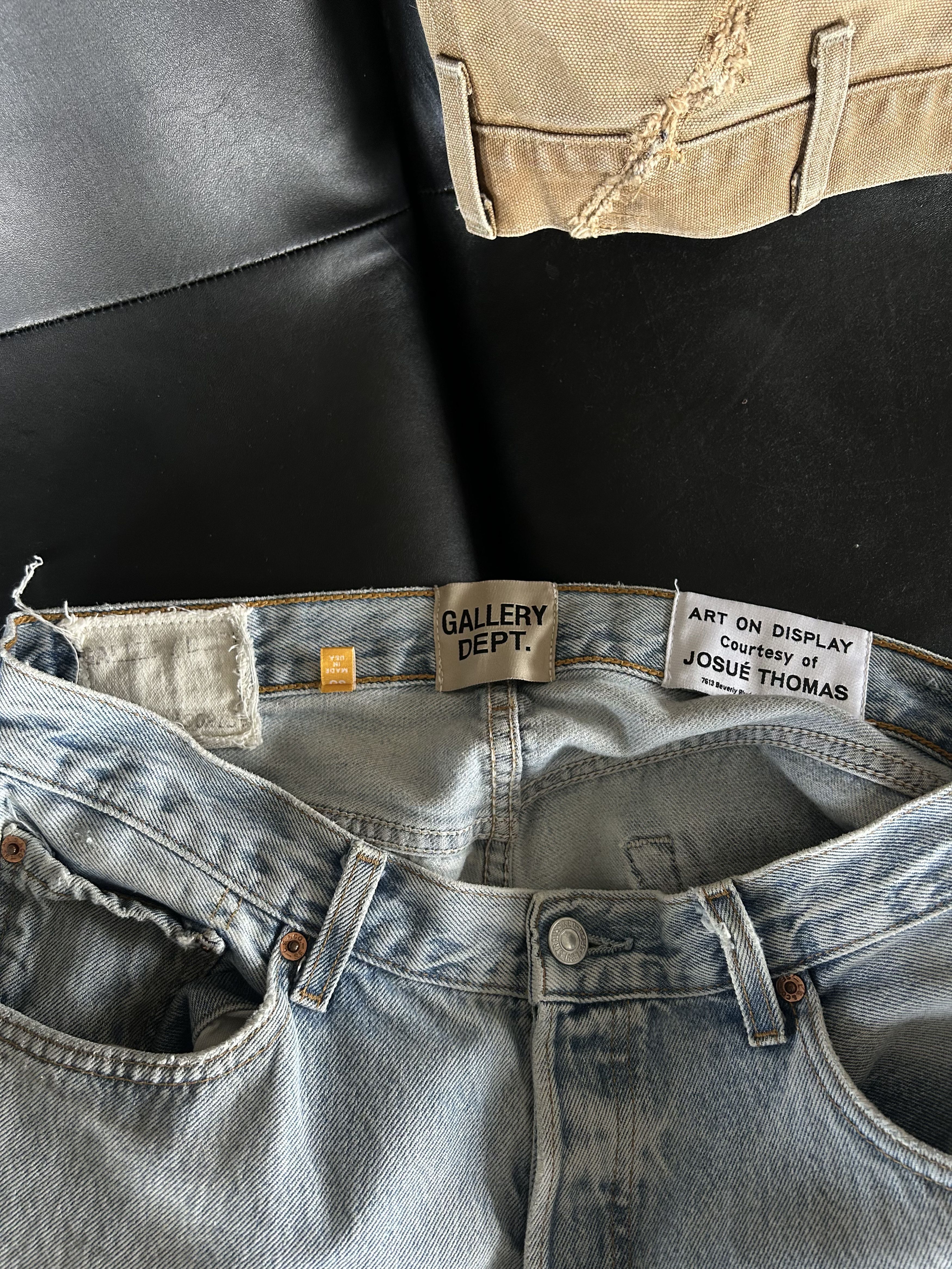 Gallery Dept. Gallery Dept Blue Denim LA Flare Size US 30 / EU 46 - 6 Thumbnail