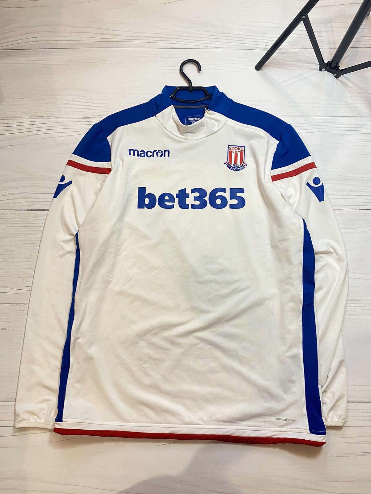 Vintage Stoke City training football soccer y2k longsleeve t shirt Size US XXL / EU 58 / 5 - 1 Thumbnail
